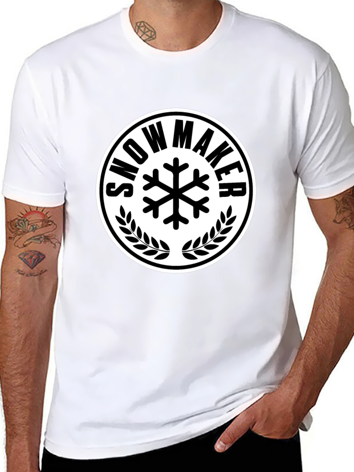 Snowmaker Graphic Tee - Winter Sports T-Shirt