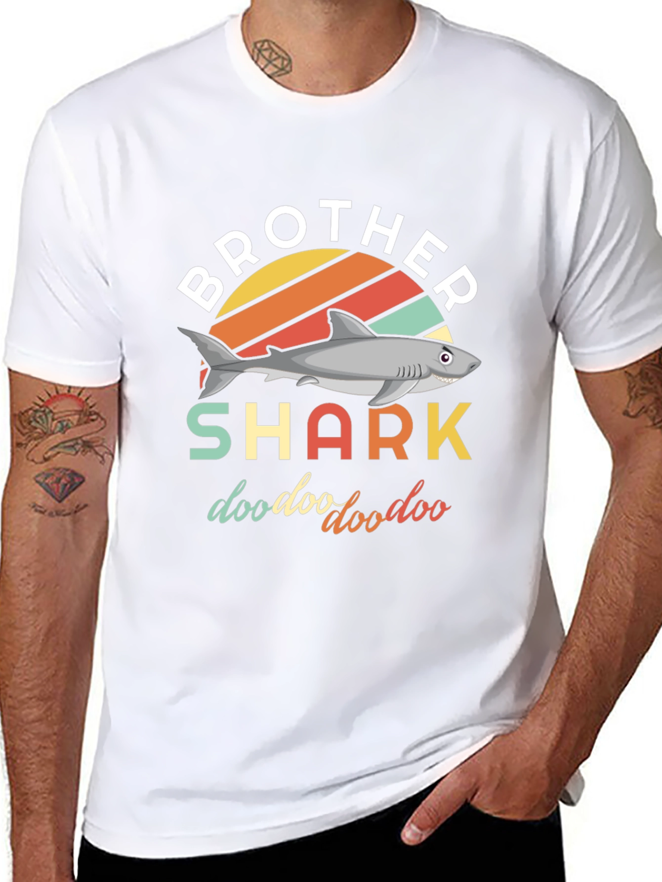 Brother Shark Doo Doo Doo T-Shirt