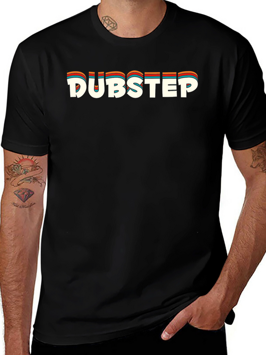 Dubstep Retro Graphic Tee - Cool Music Shirt