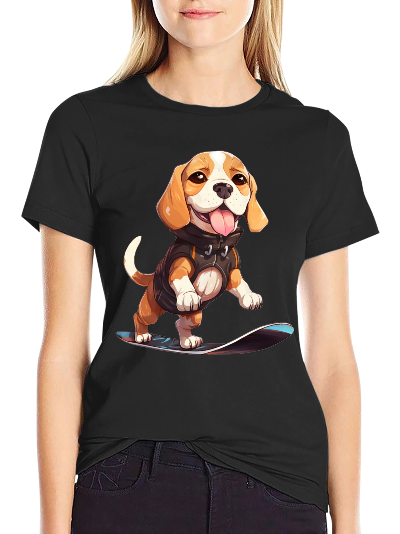 Dog Skateboarder T-Shirt: Cool Pup Graphic Tee
