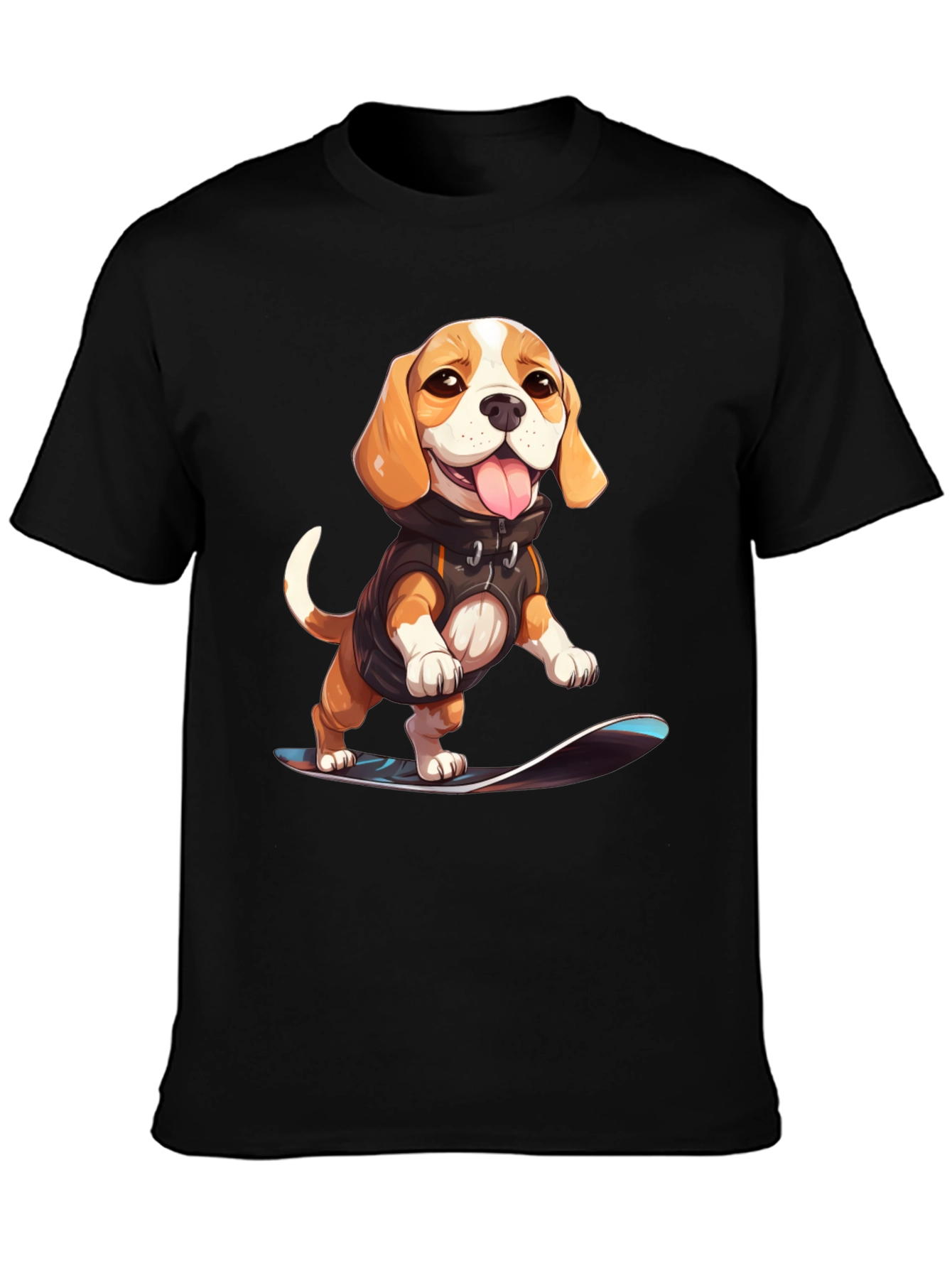 Dog Skateboarder T-Shirt: Cool Pup Graphic Tee