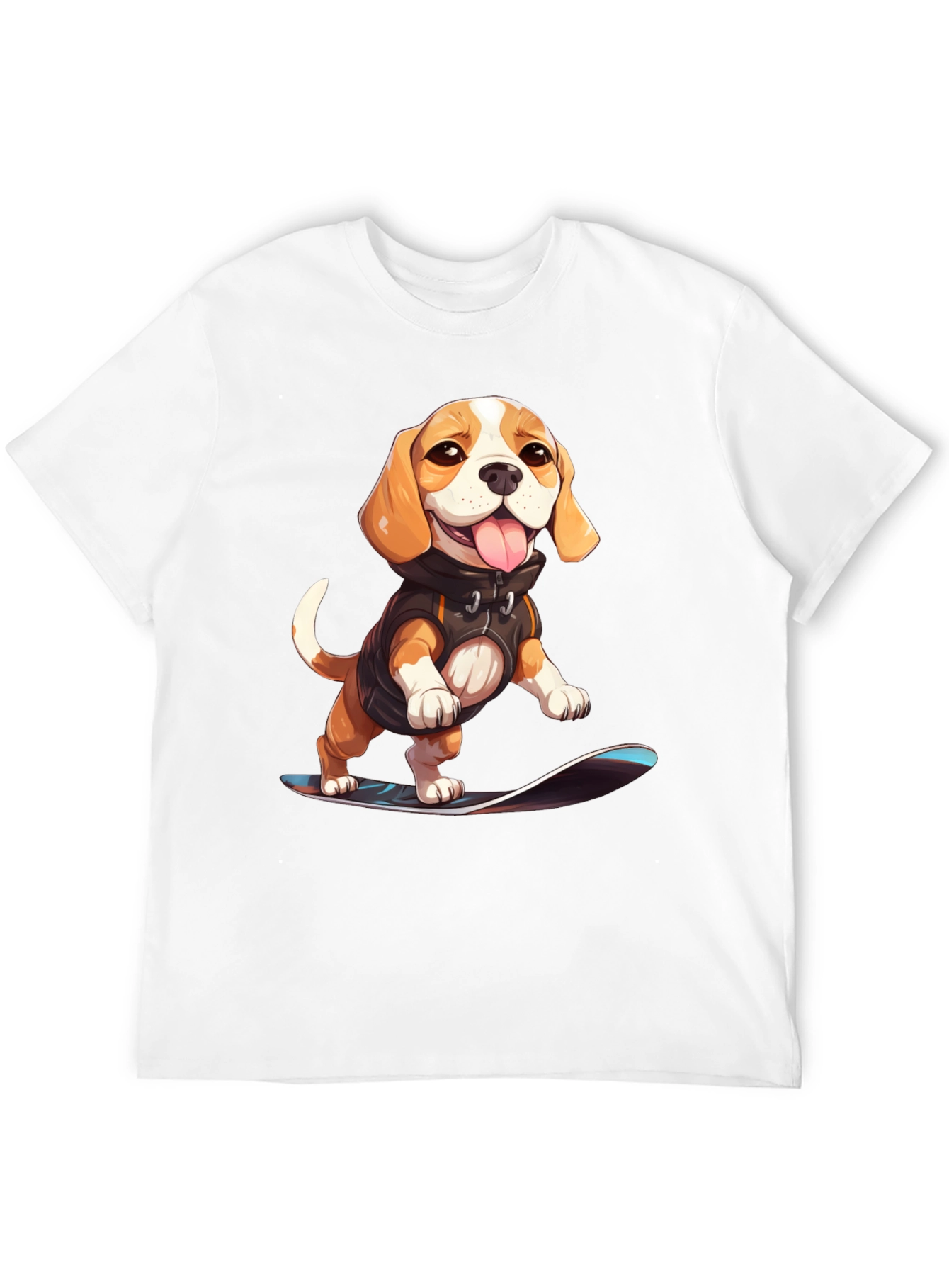 Dog Skateboarder T-Shirt: Cool Pup Graphic Tee