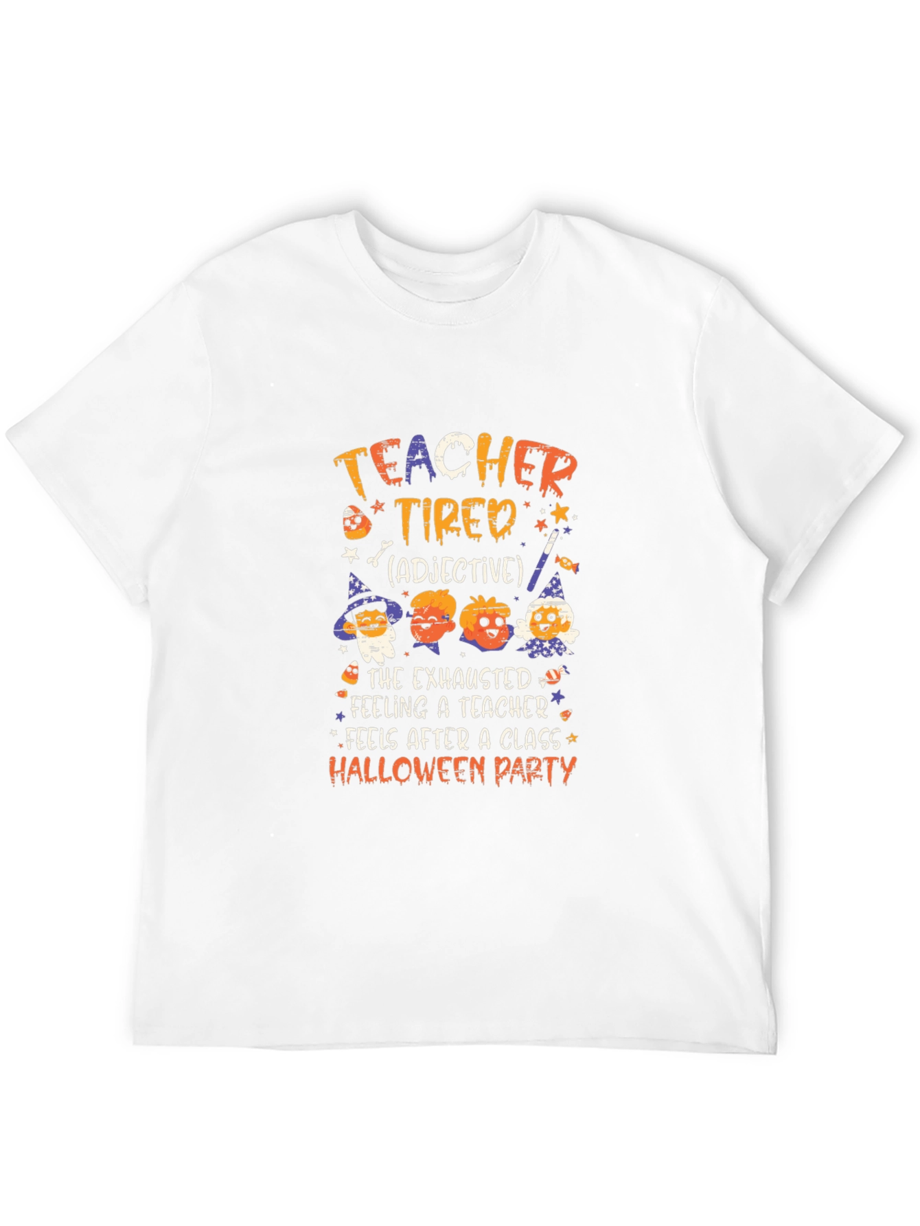 Teacher Tired Halloween T-Shirt