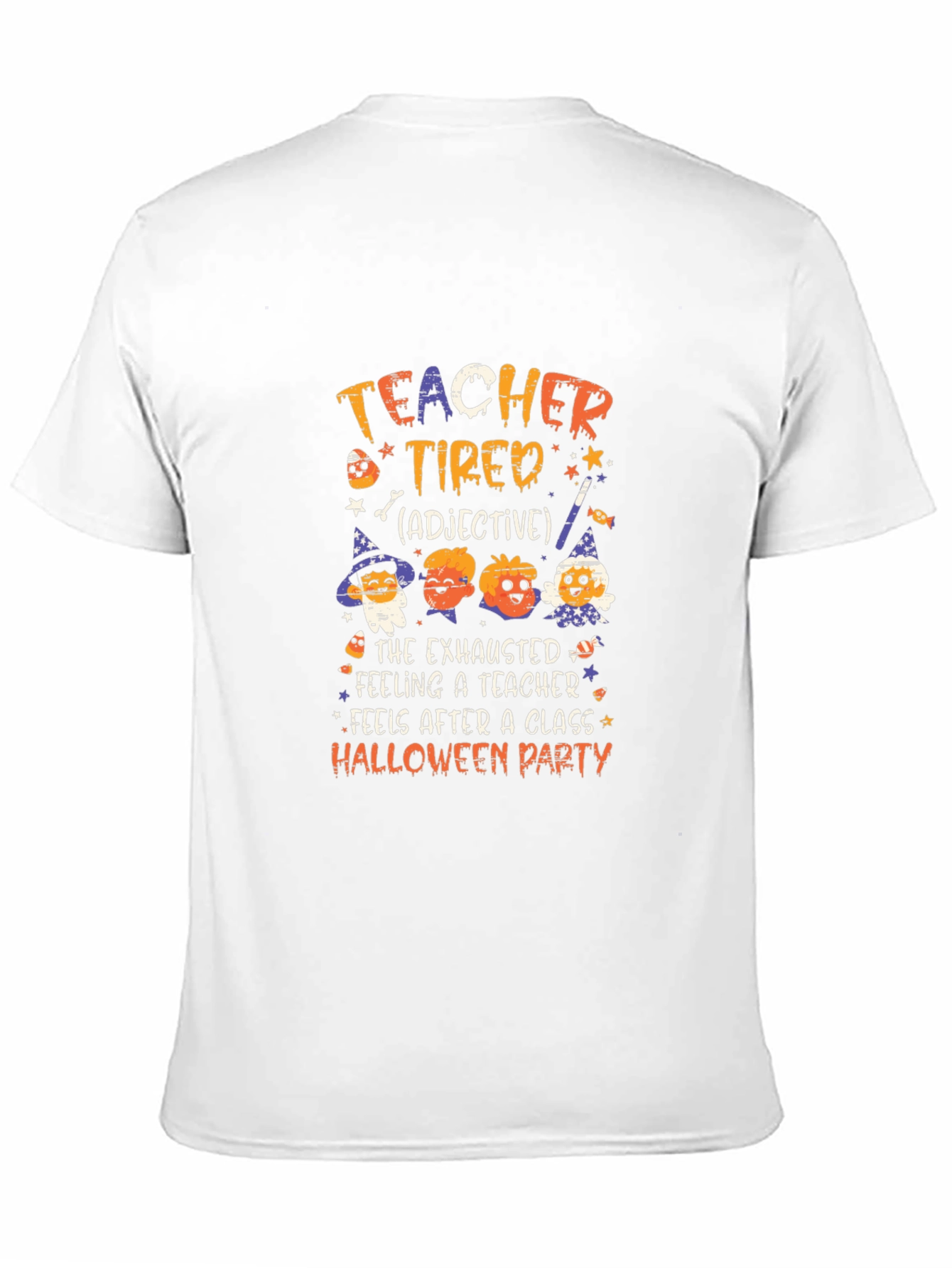Teacher Tired Halloween T-Shirt