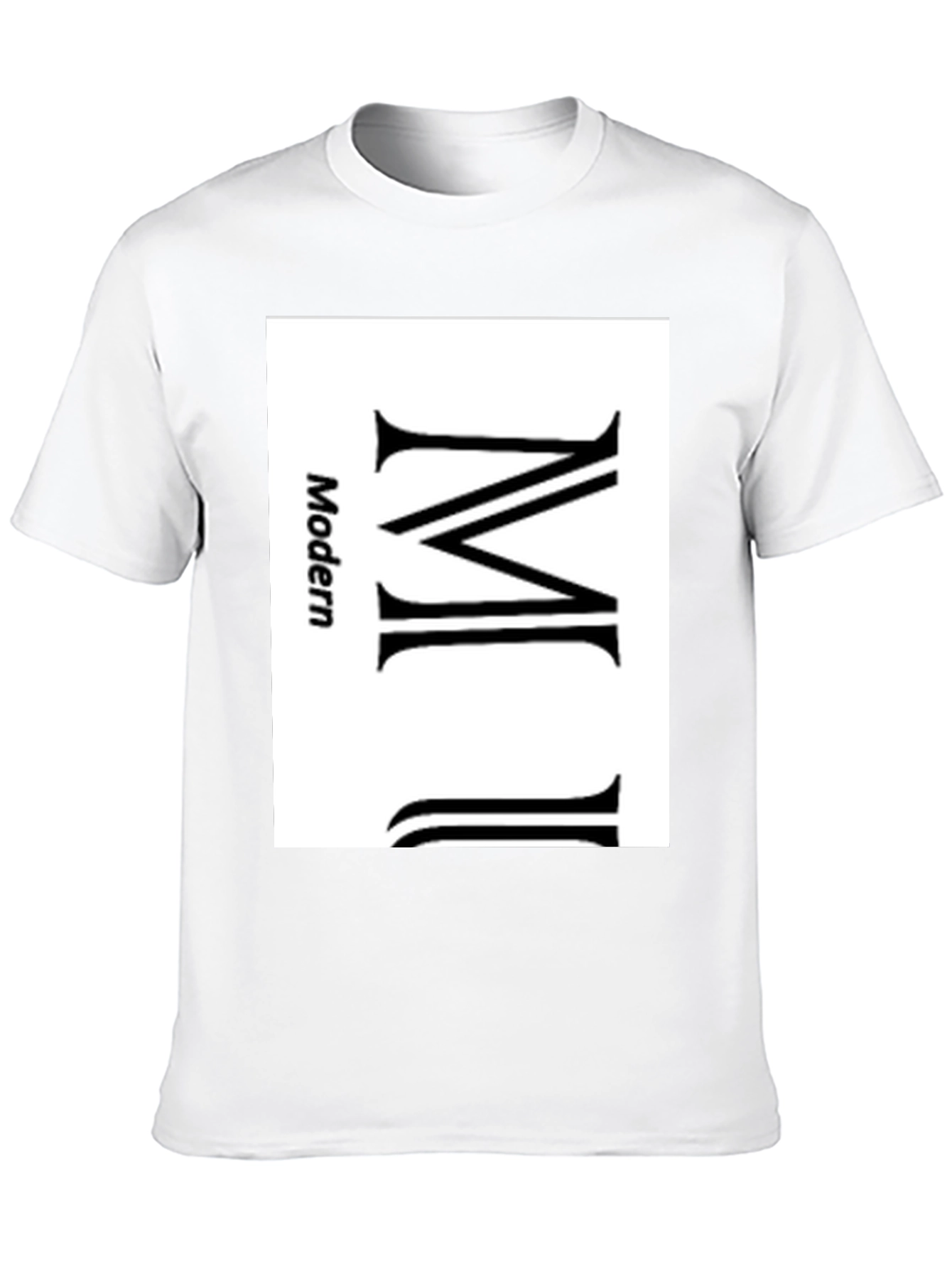 Modern MJ Graphic Tee - Black Cotton