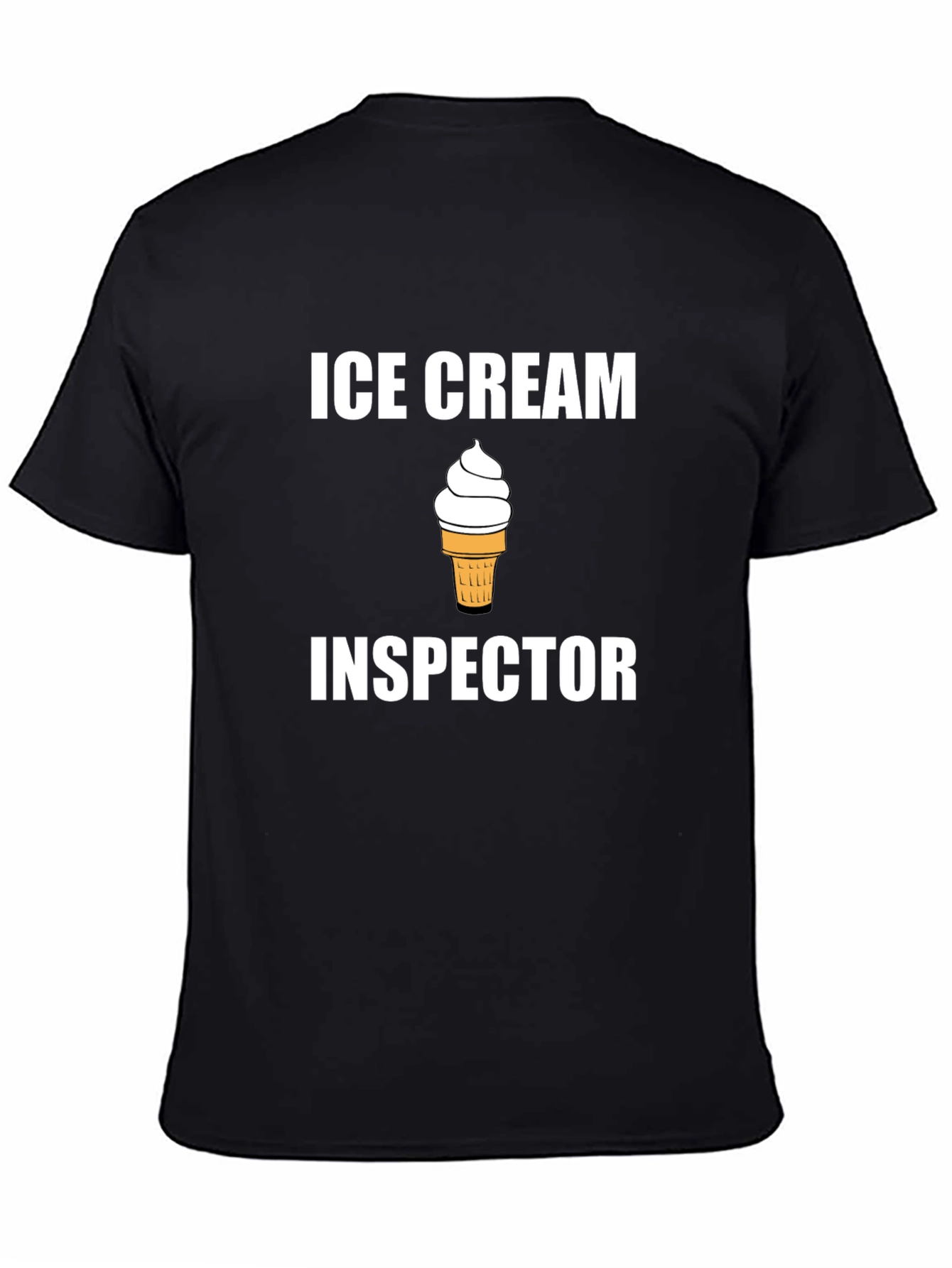 Ice Cream Inspector T-Shirt - Funny Foodie Tee