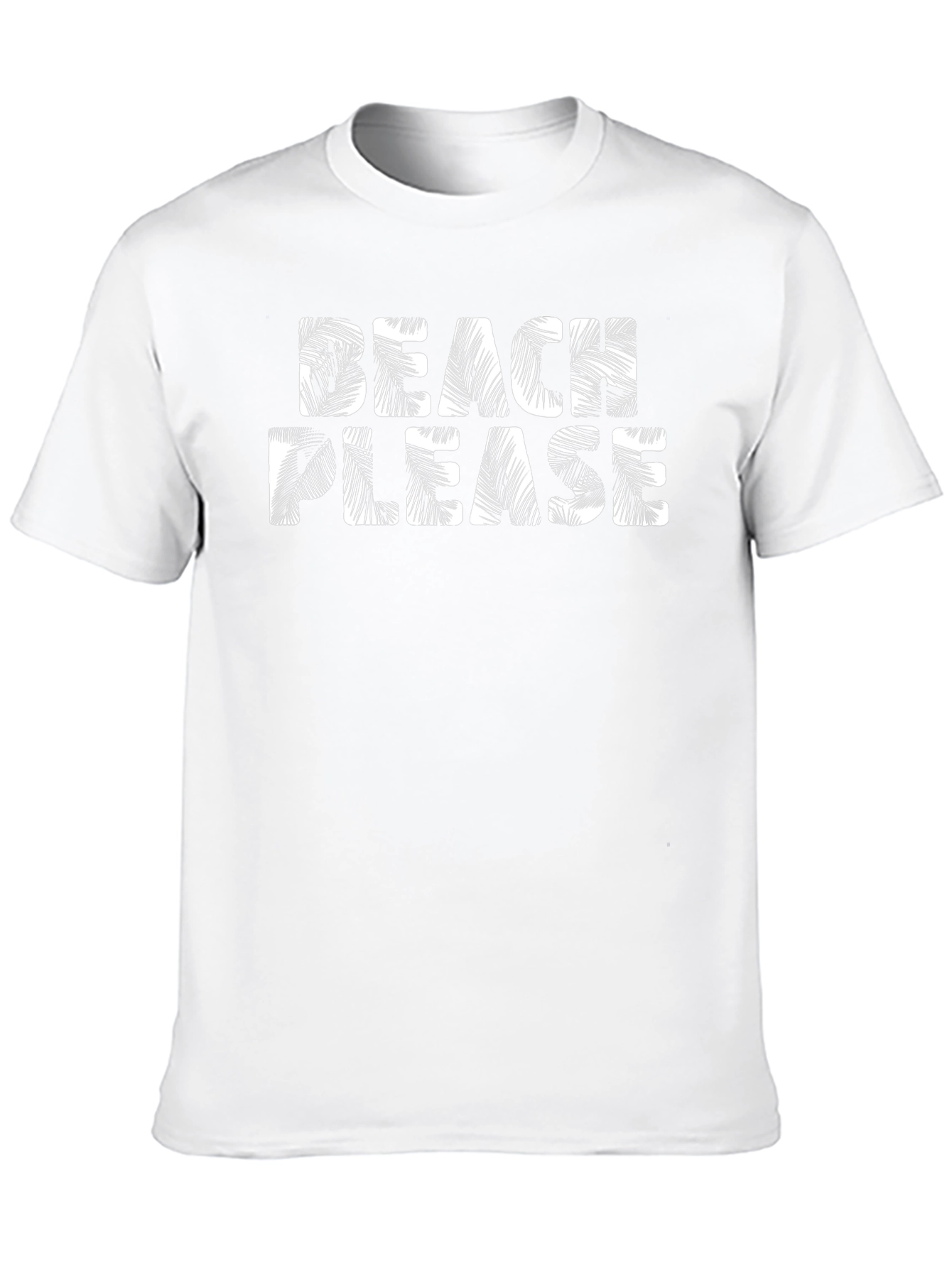Beach Please Tropical Graphic Tee