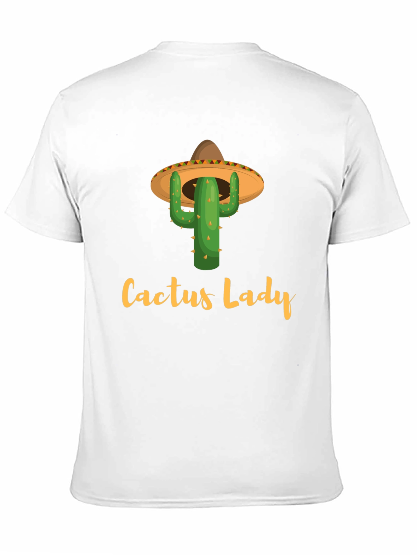Cactus Lady Graphic Tee -  Fun Novelty Shirt