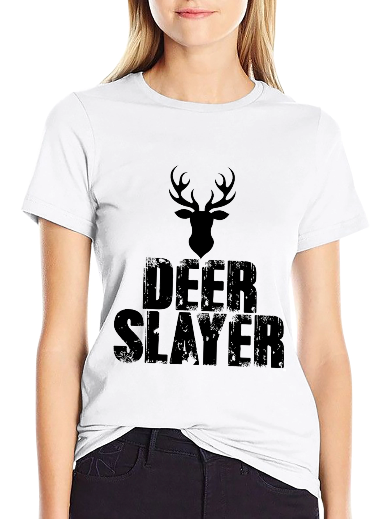 Deer Slayer Graphic T-Shirt - Hunting Apparel