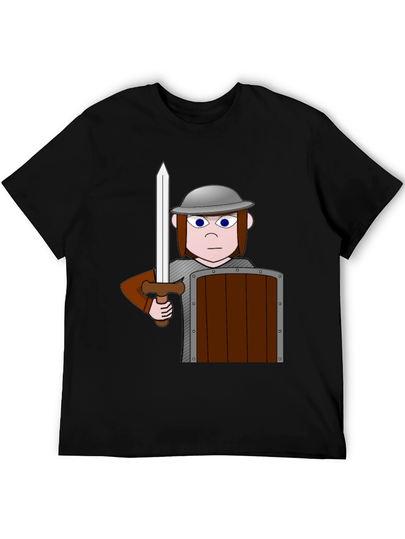Cartoon Warrior T-Shirt