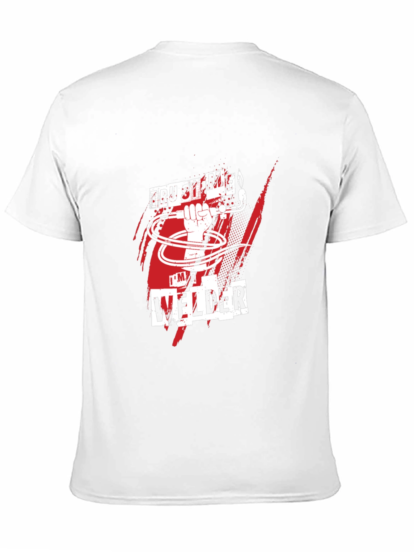 Trust Me Im A Welder Black T-Shirt