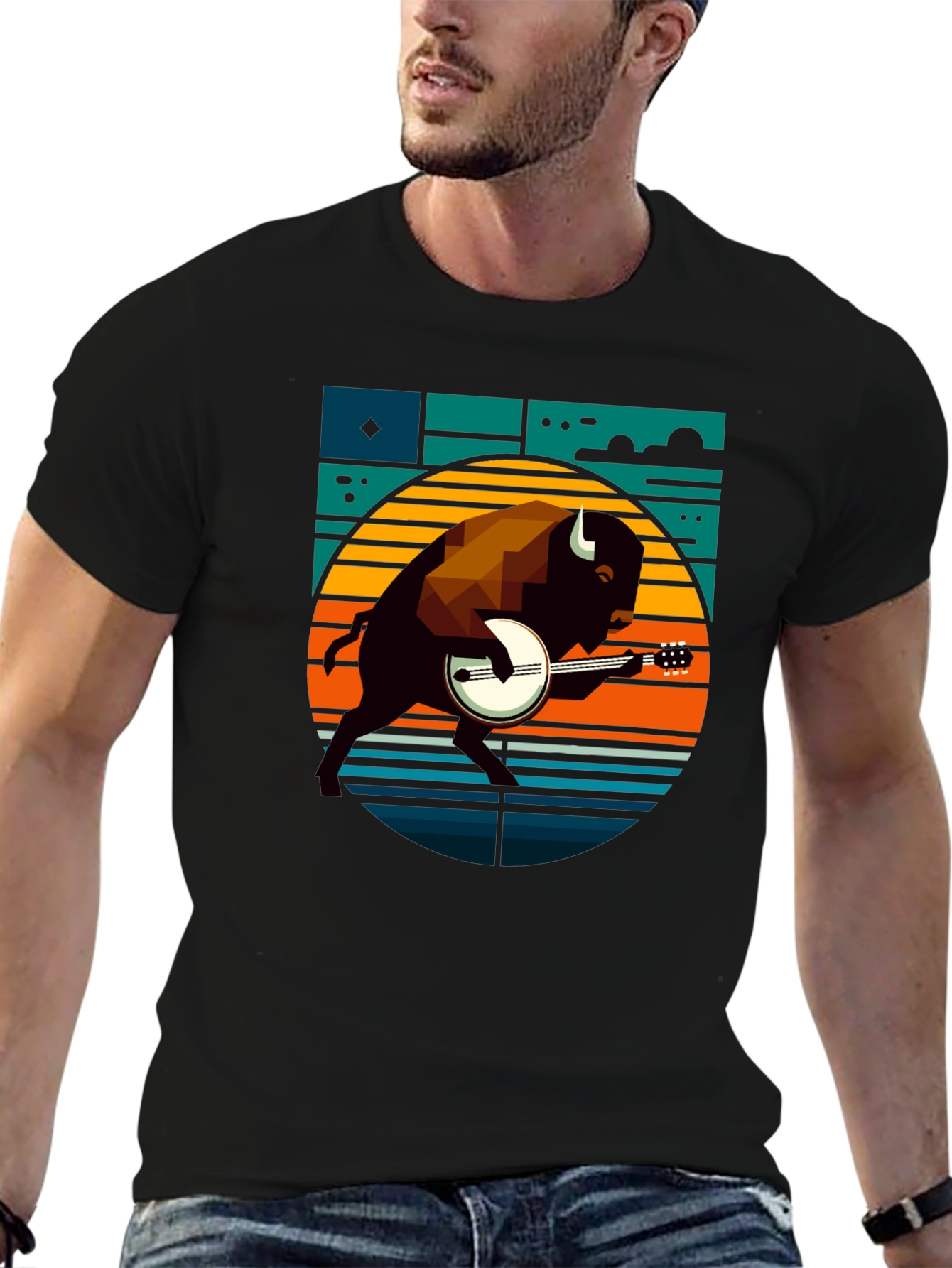 Buffalo Banjo Black T-Shirt