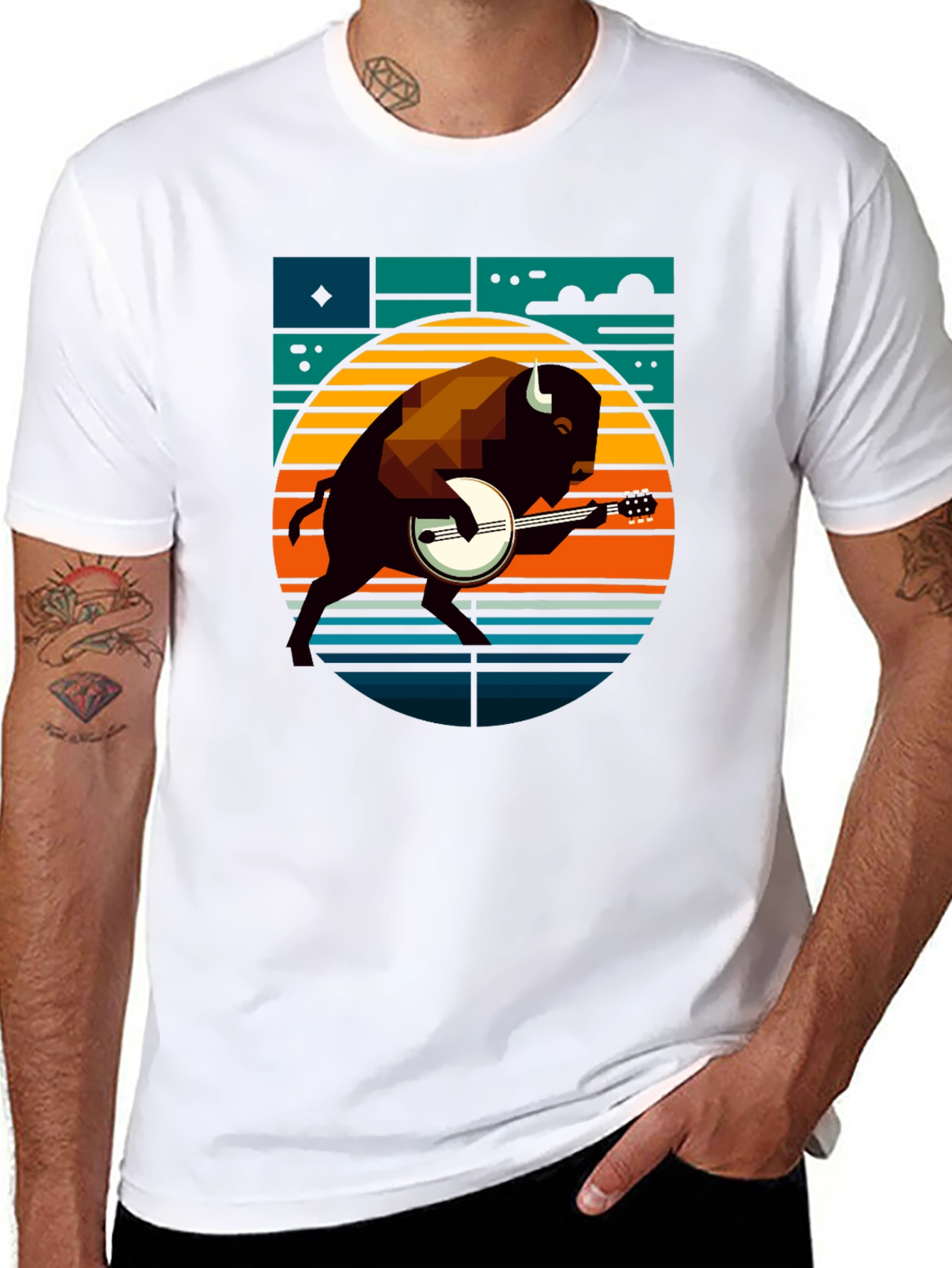 Buffalo Banjo Black T-Shirt