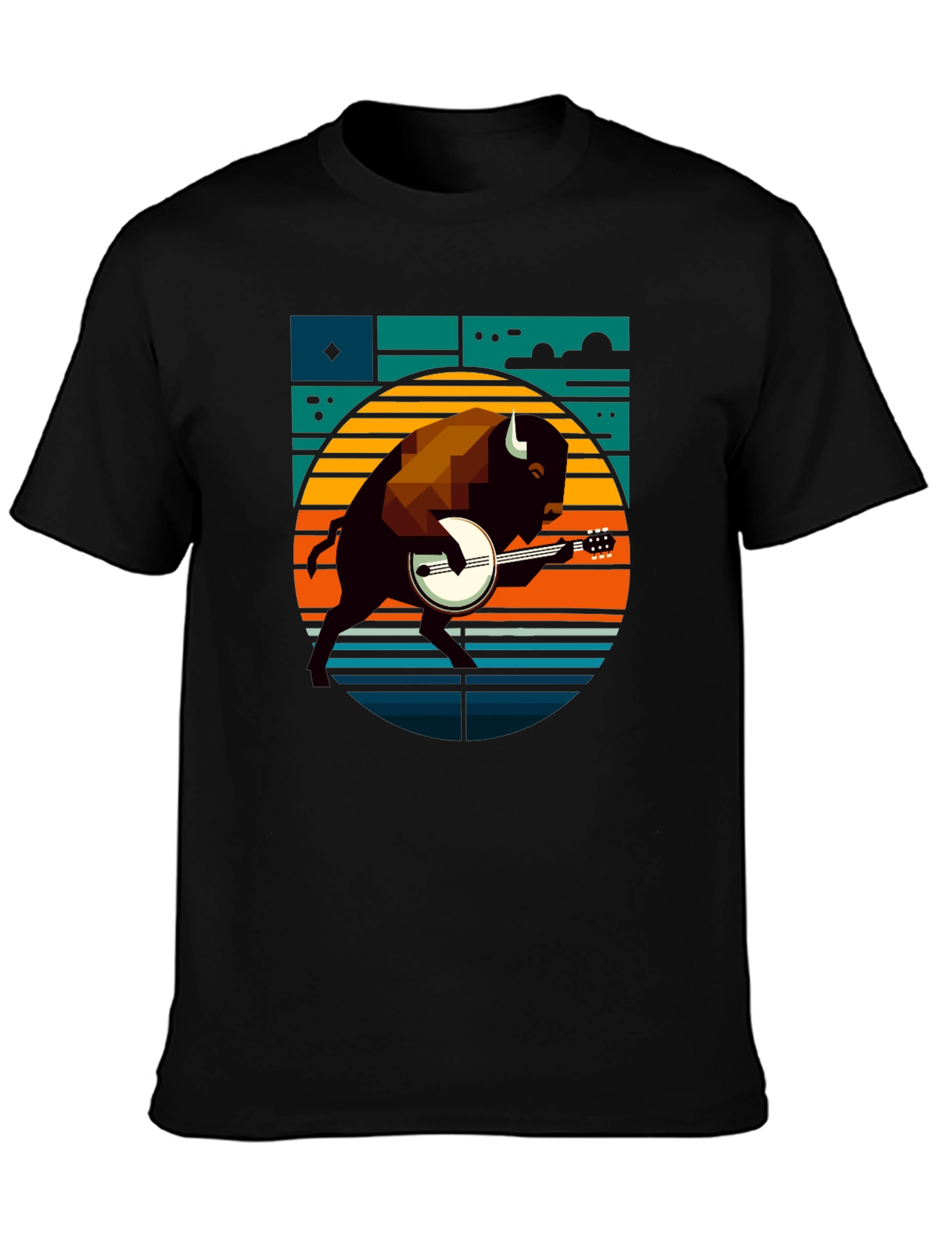 Buffalo Banjo Black T-Shirt