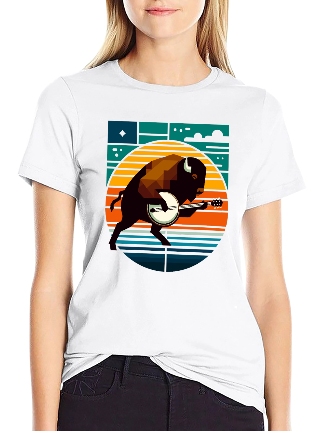 Buffalo Banjo Black T-Shirt