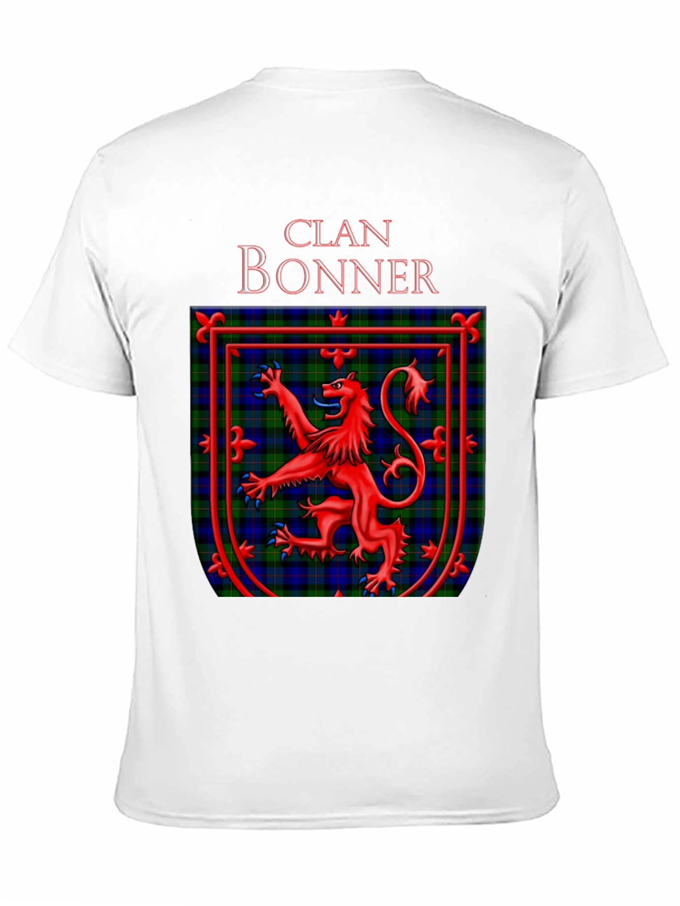 Clan Bonner Scottish Tartan Crest T-Shirt