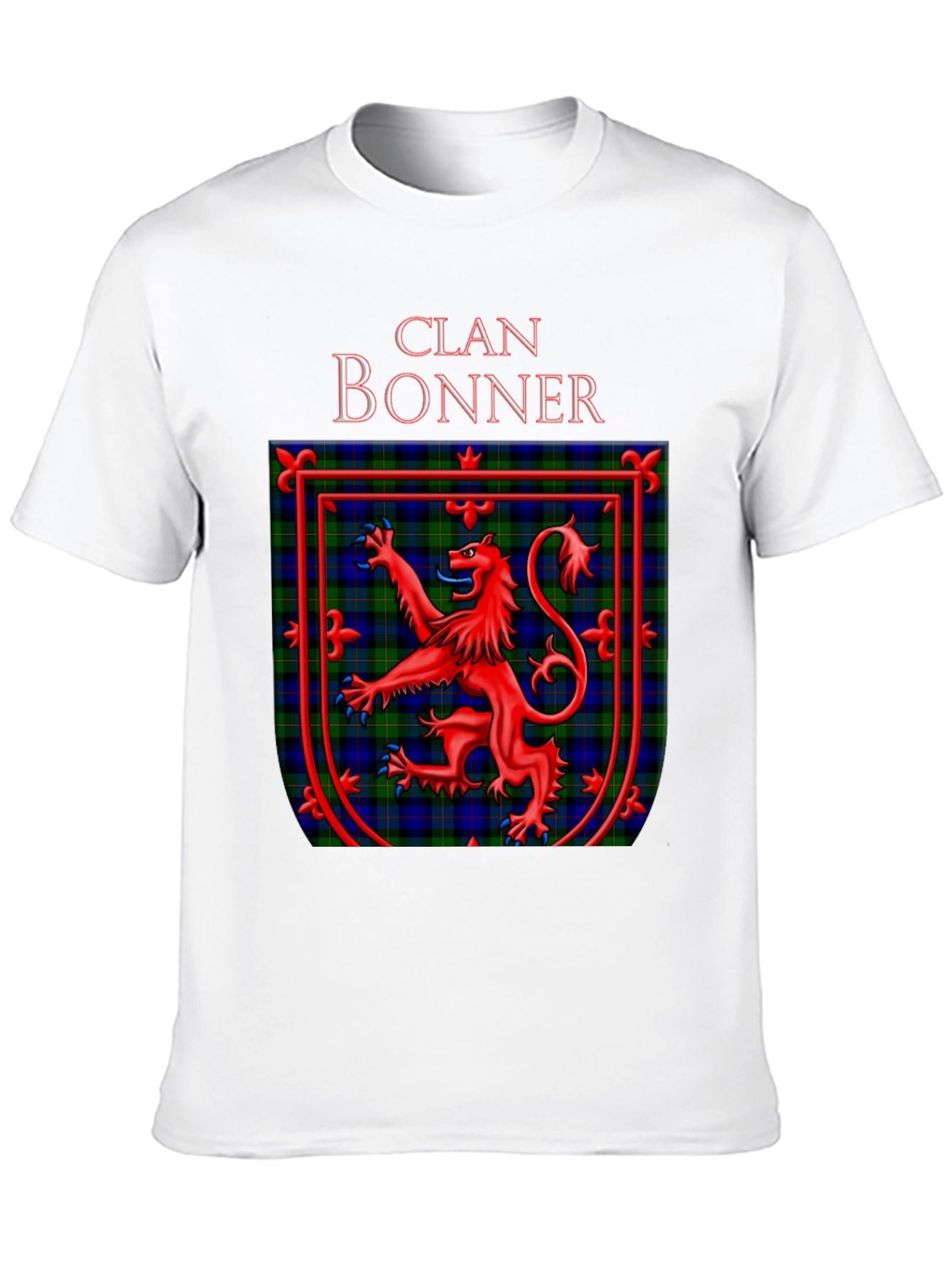 Clan Bonner Scottish Tartan Crest T-Shirt
