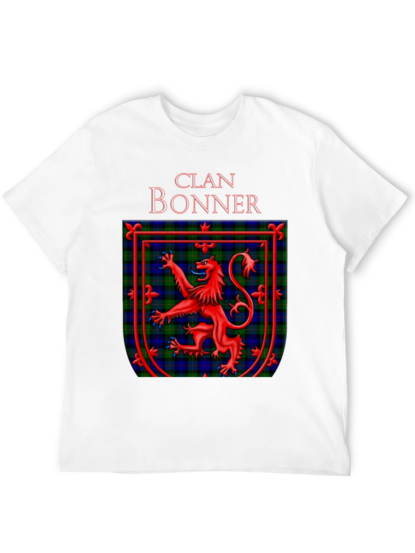 Clan Bonner Scottish Tartan Crest T-Shirt