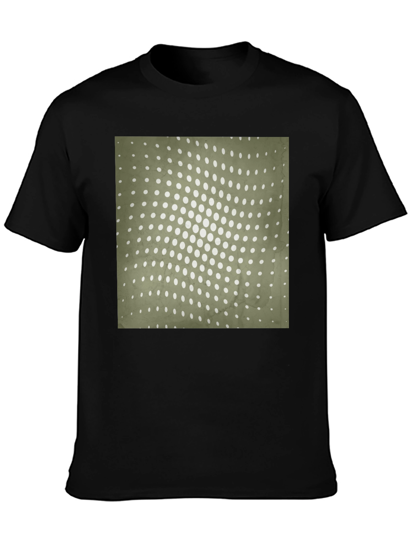 Retro Dot Pattern Tee