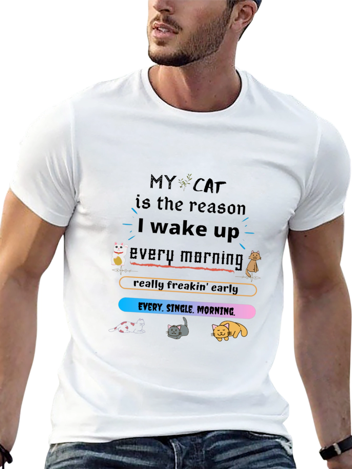 My Cat is the Reason T-Shirt