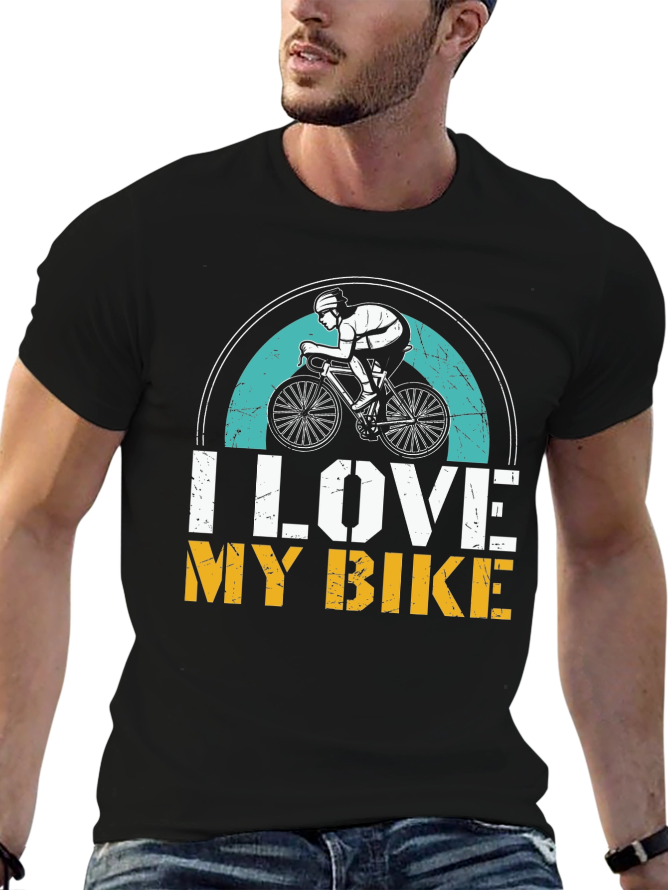 I Love My Bike Graphic Tee