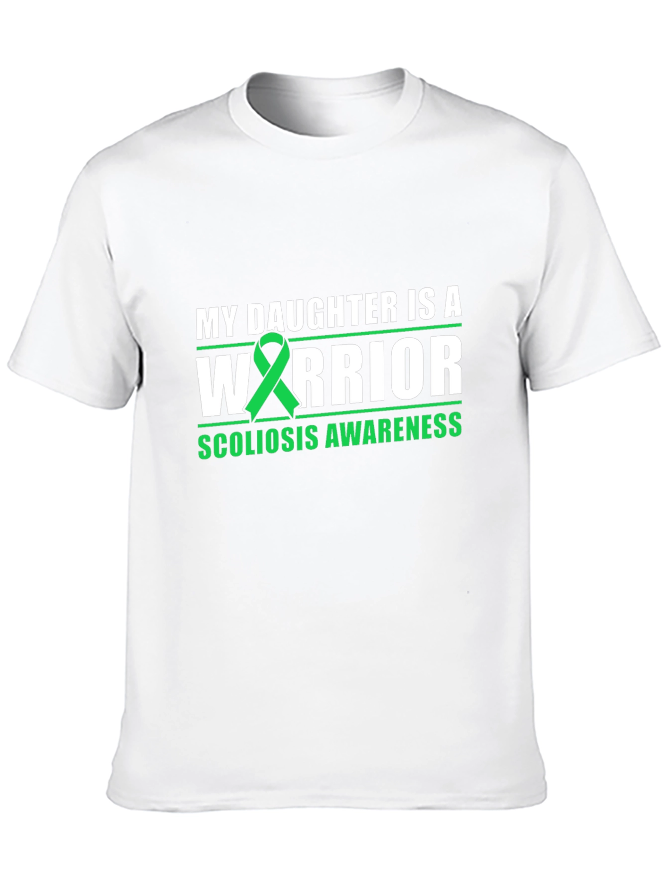 My Daughter is a Warrior Scoliosis Awareness T-Shirt