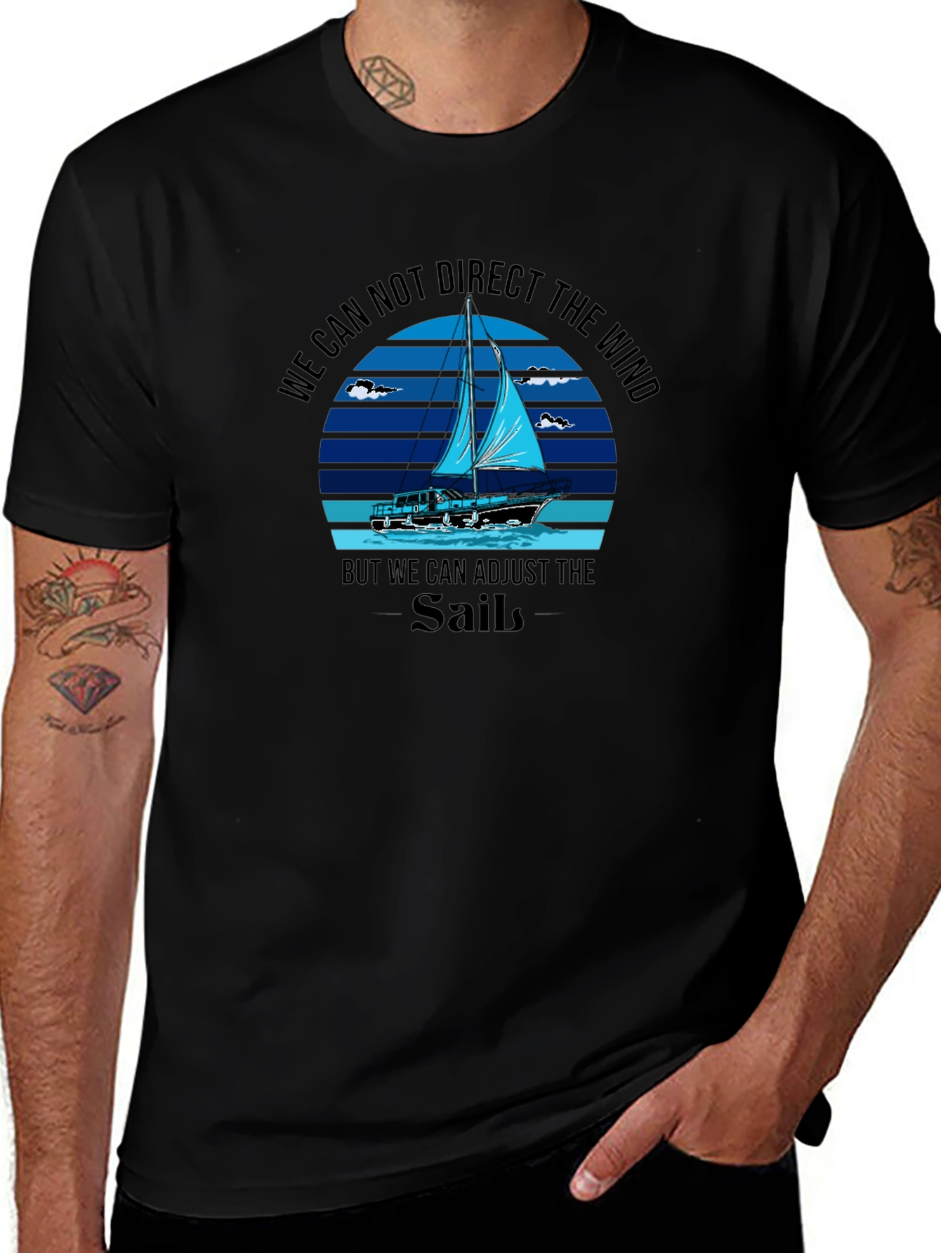 Sailing T-Shirt: Adjust the Sails