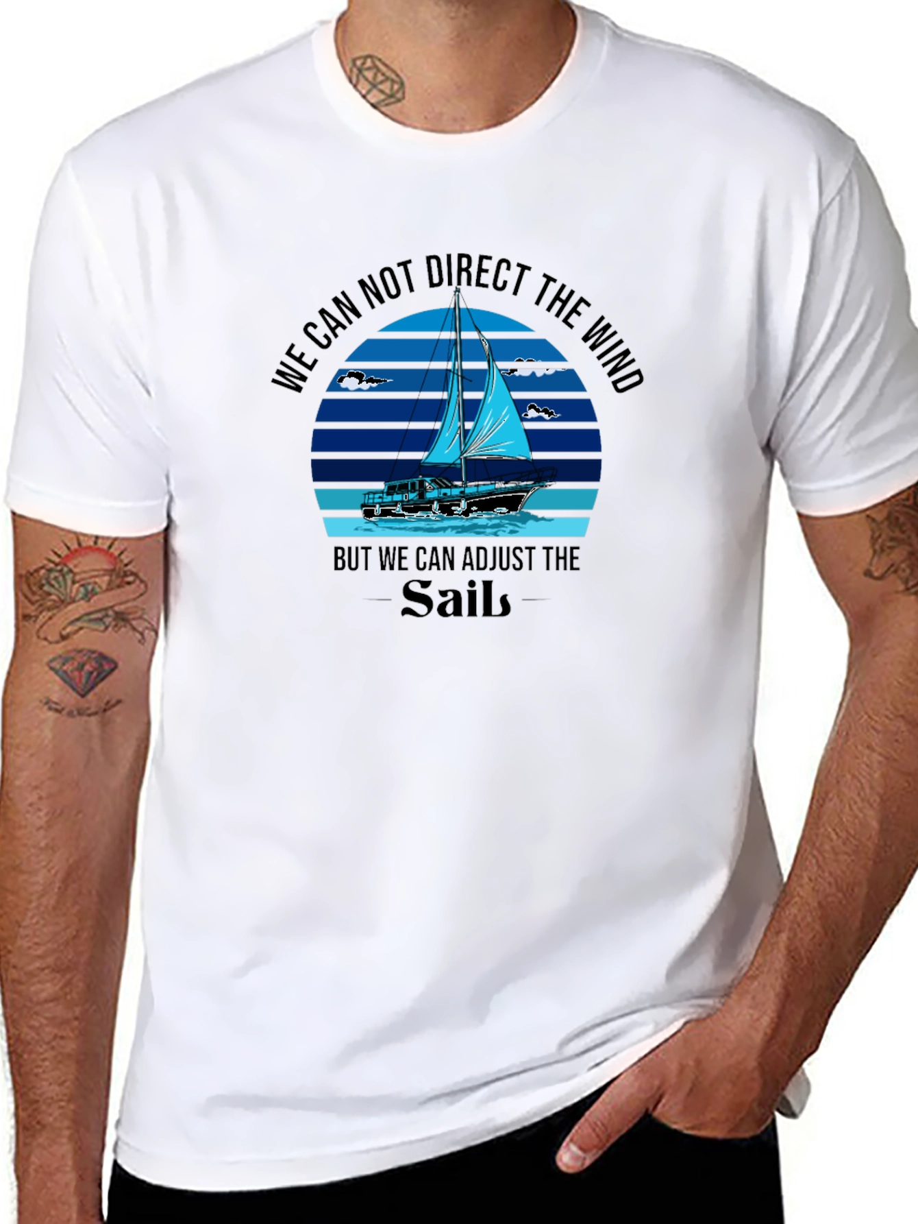 Sailing T-Shirt: Adjust the Sails
