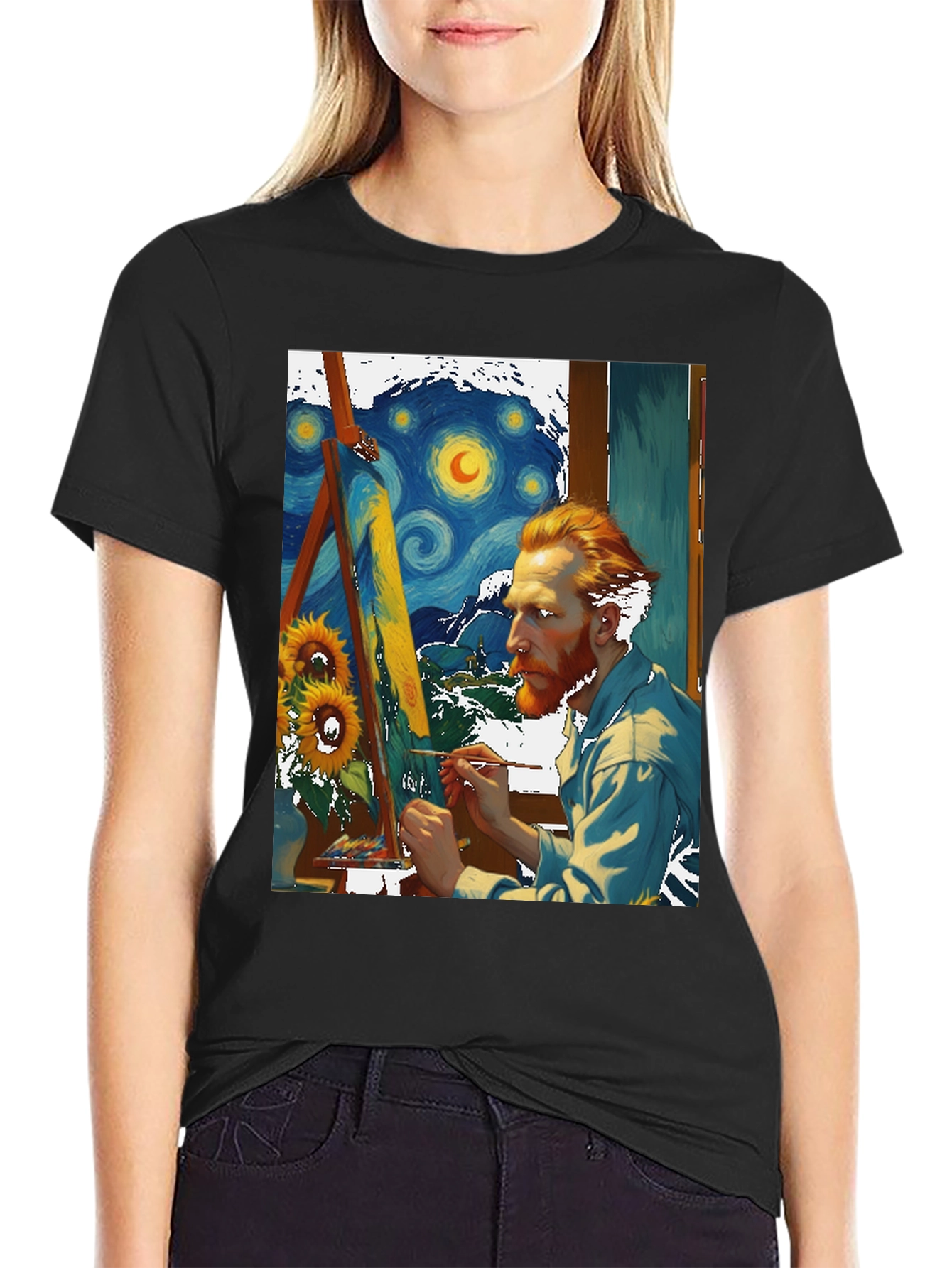 Van Gogh Painting Unisex Tee