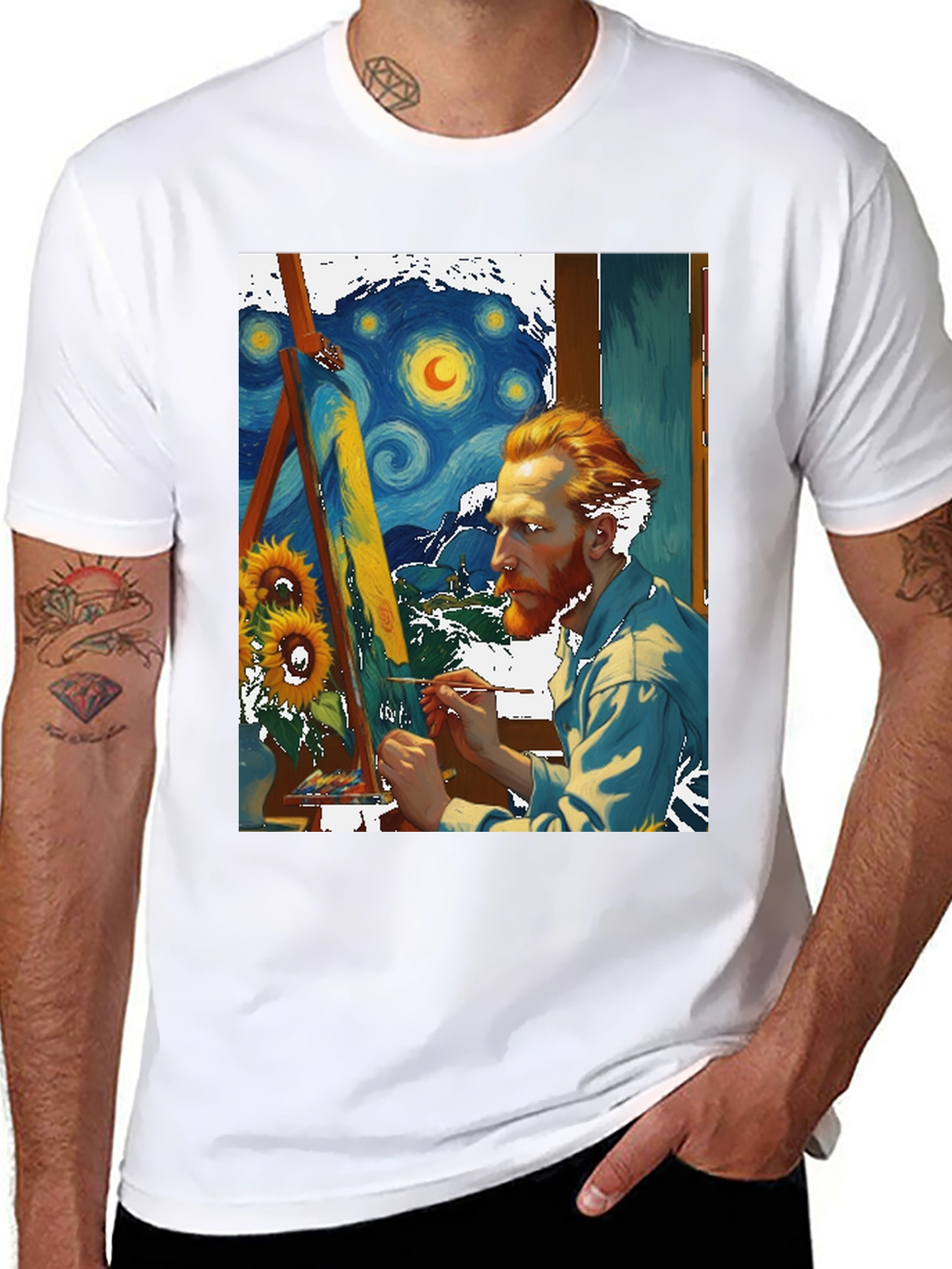 Van Gogh Painting Unisex Tee
