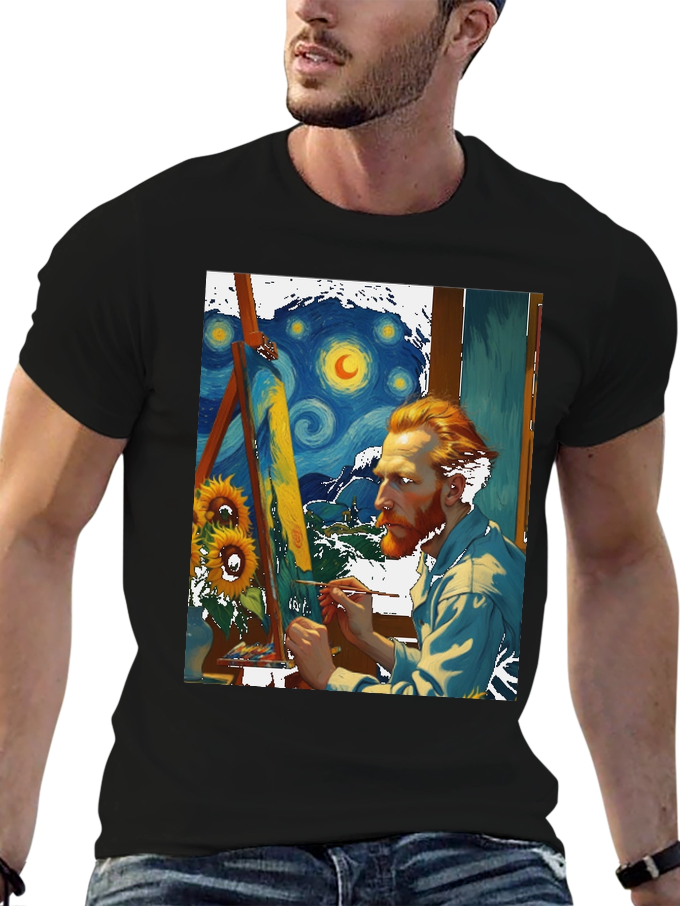 Van Gogh Painting Unisex Tee