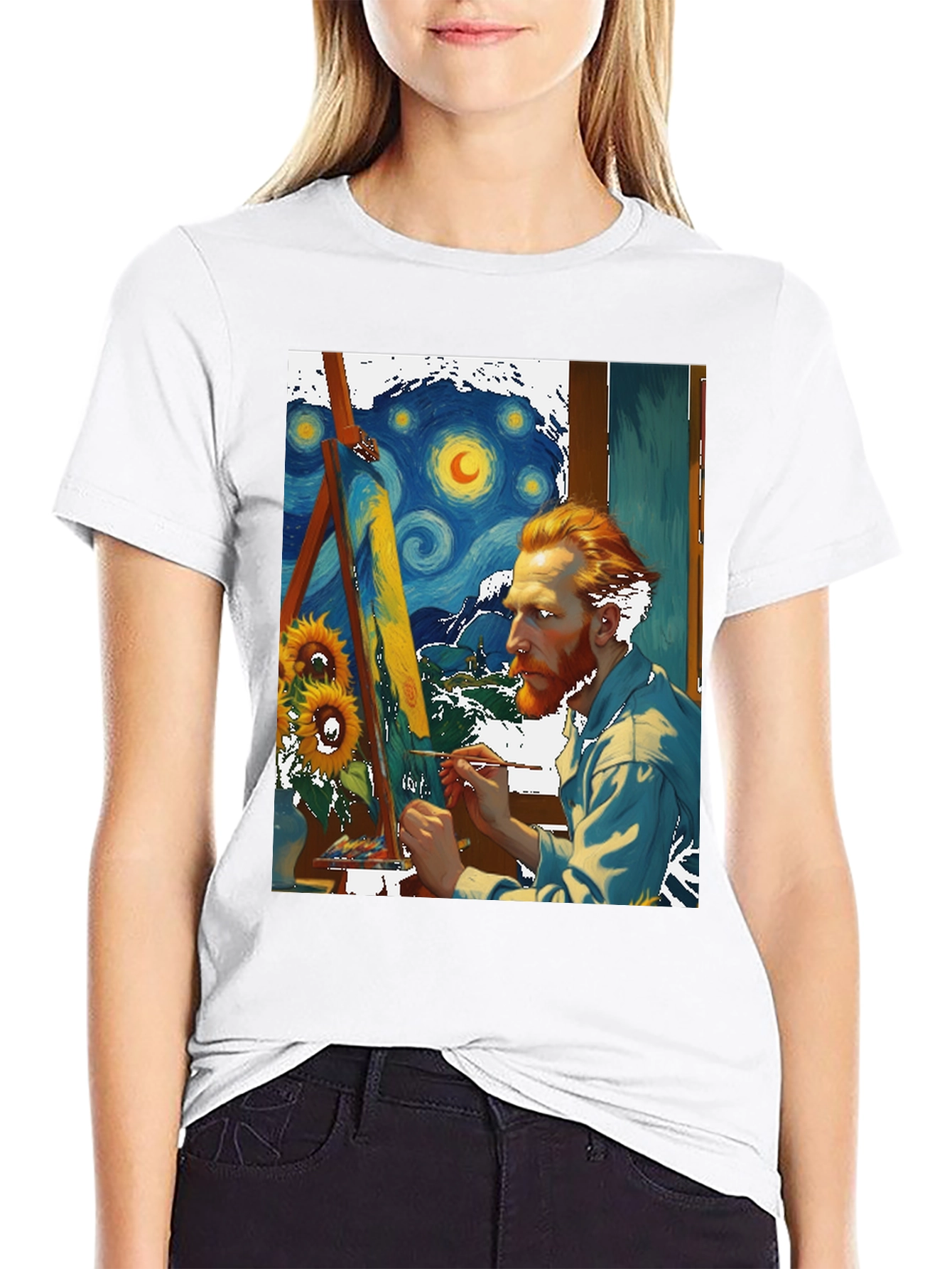 Van Gogh Painting Unisex Tee