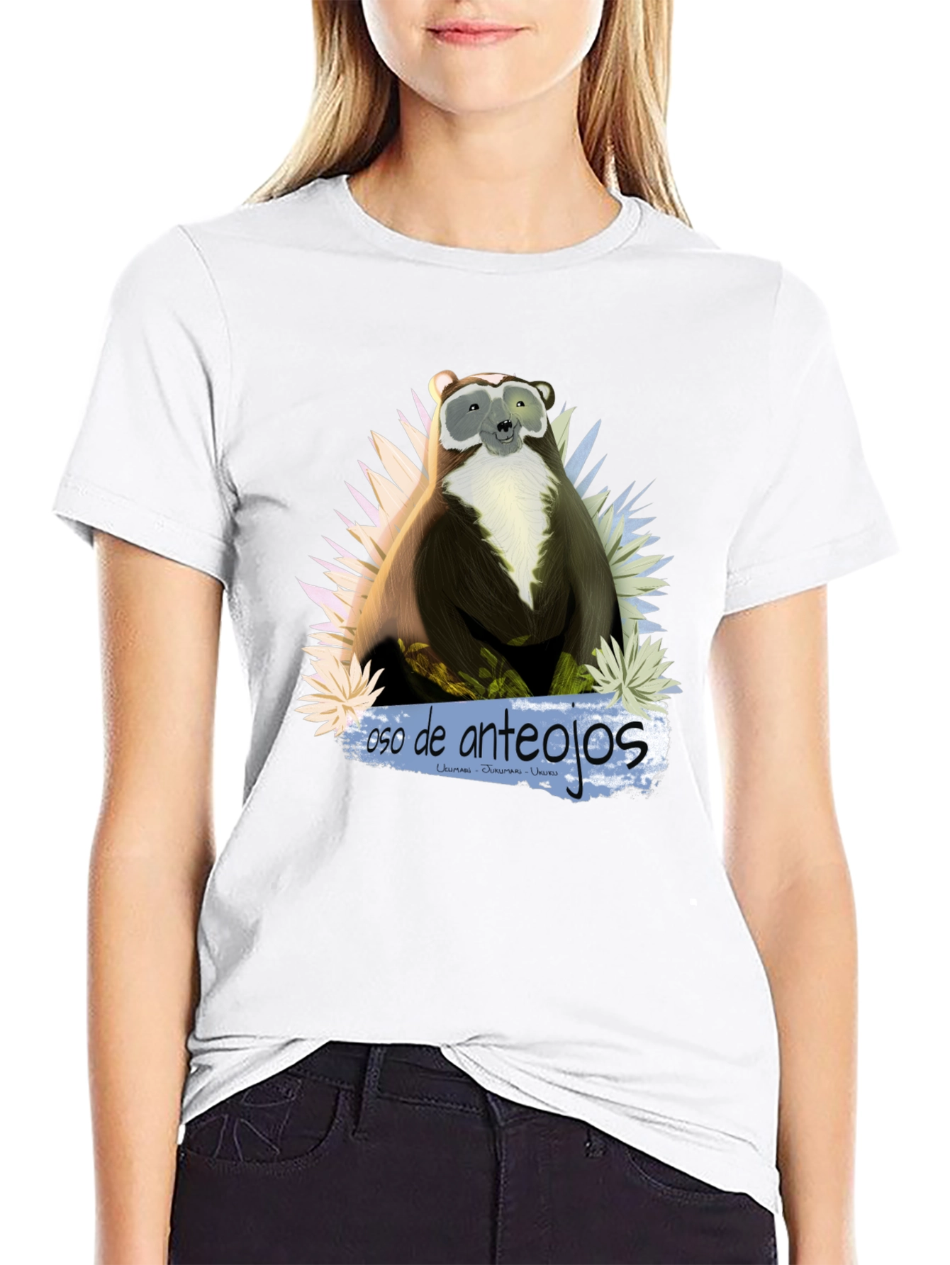 Spectacled Bear Graphic Tee - Oso de Anteojos T-Shirt