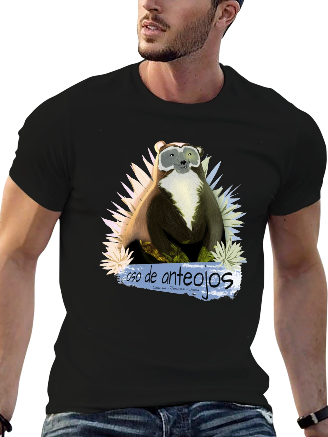 Spectacled Bear Graphic Tee - Oso de Anteojos T-Shirt