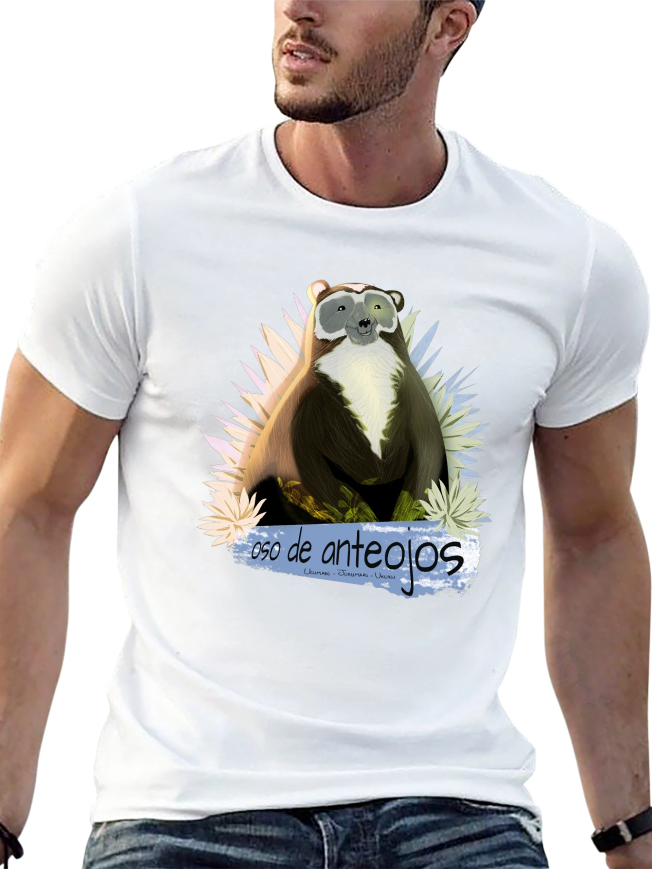 Spectacled Bear Graphic Tee - Oso de Anteojos T-Shirt