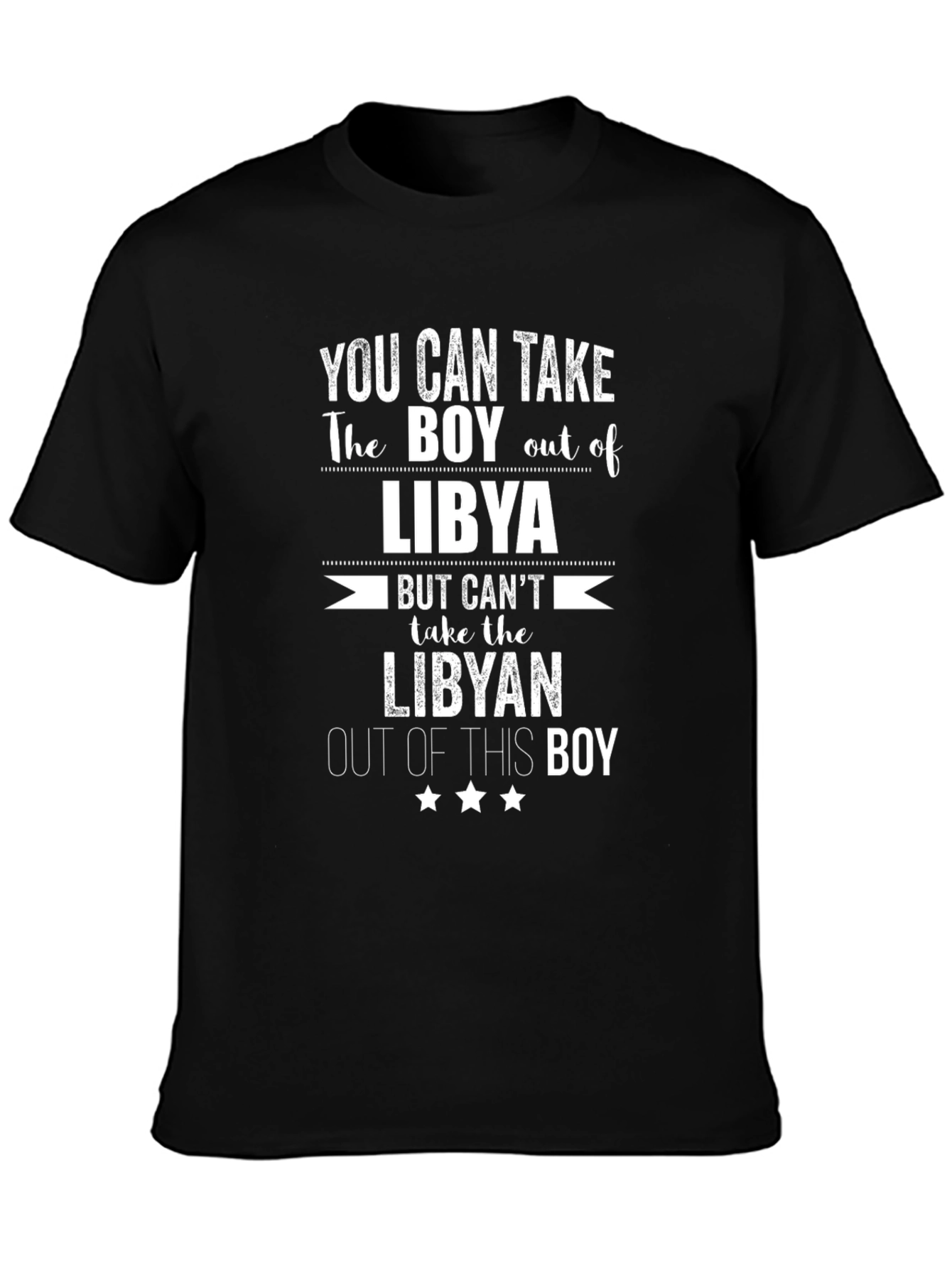 Libya Boy T-Shirt - Never Forget Your Roots!