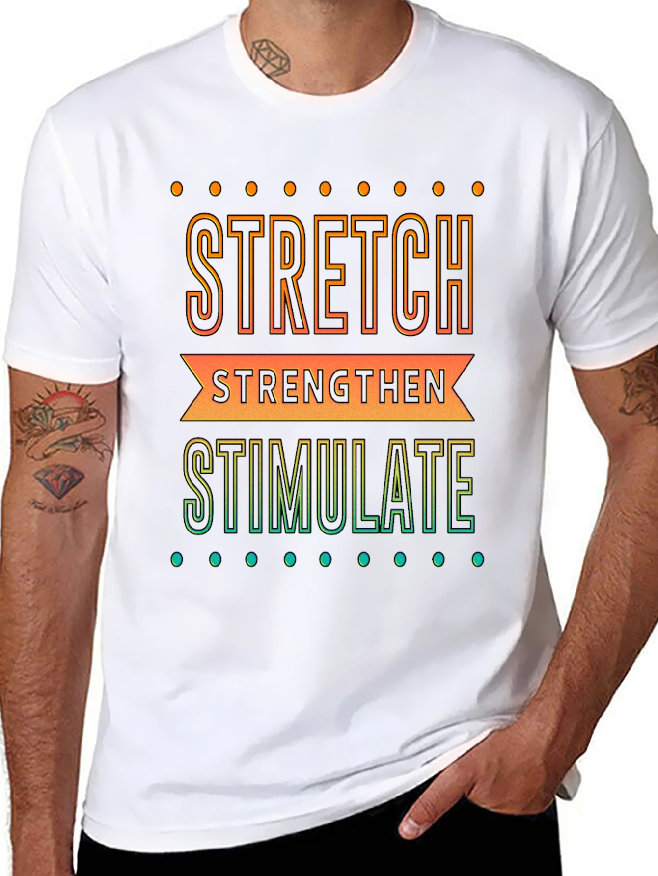 Stretch Strengthen Stimulate Graphic Tee