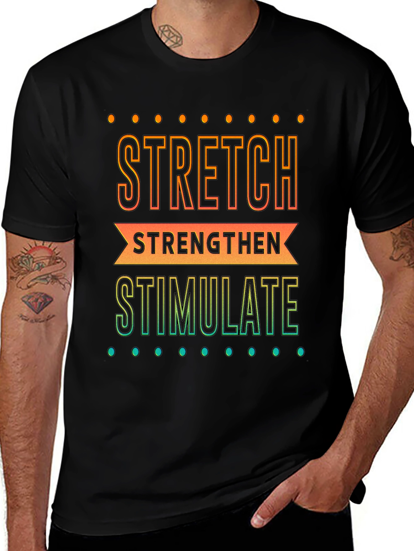 Stretch Strengthen Stimulate Graphic Tee