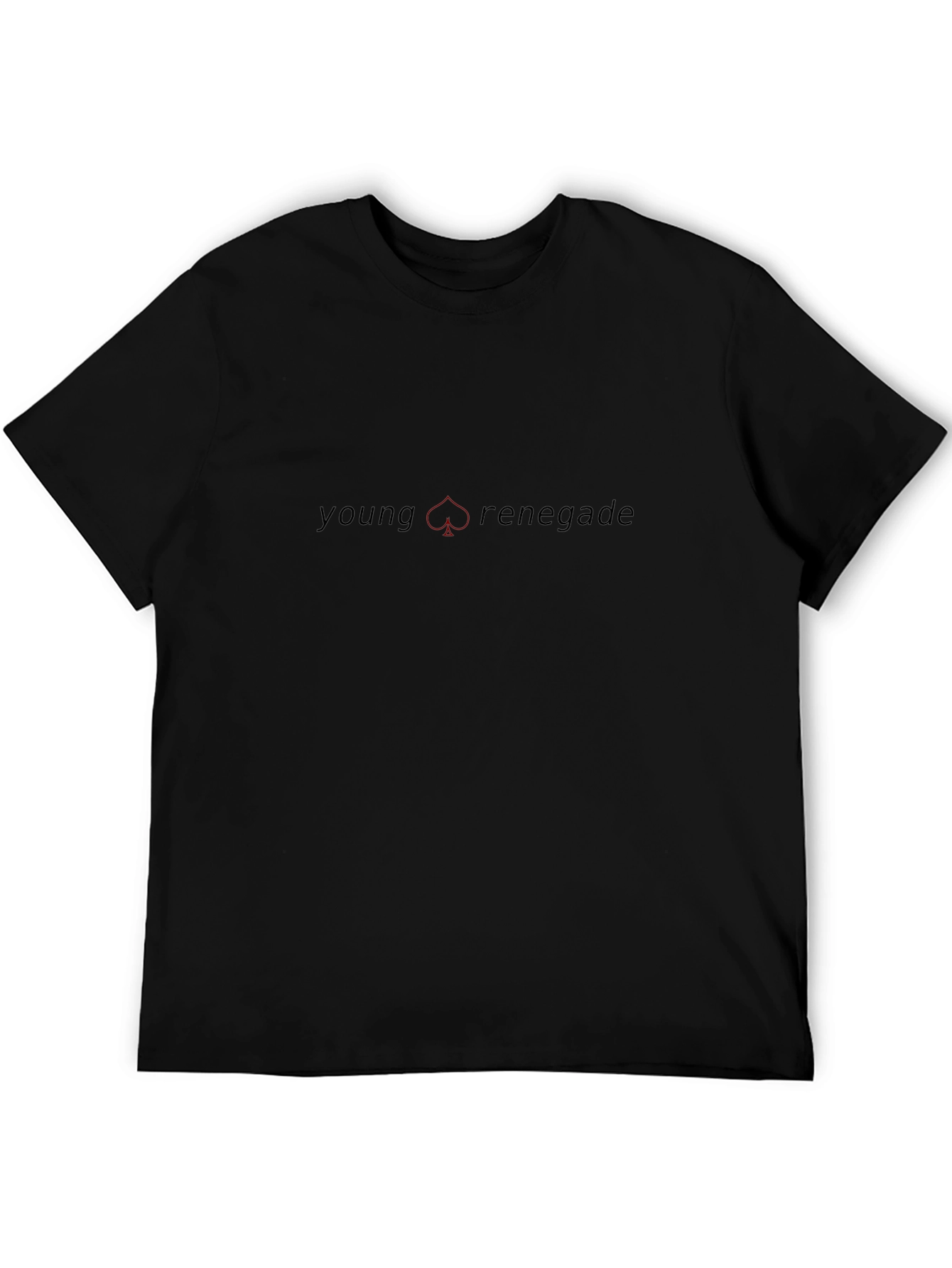 Young Renegade Graphic Black T-Shirt