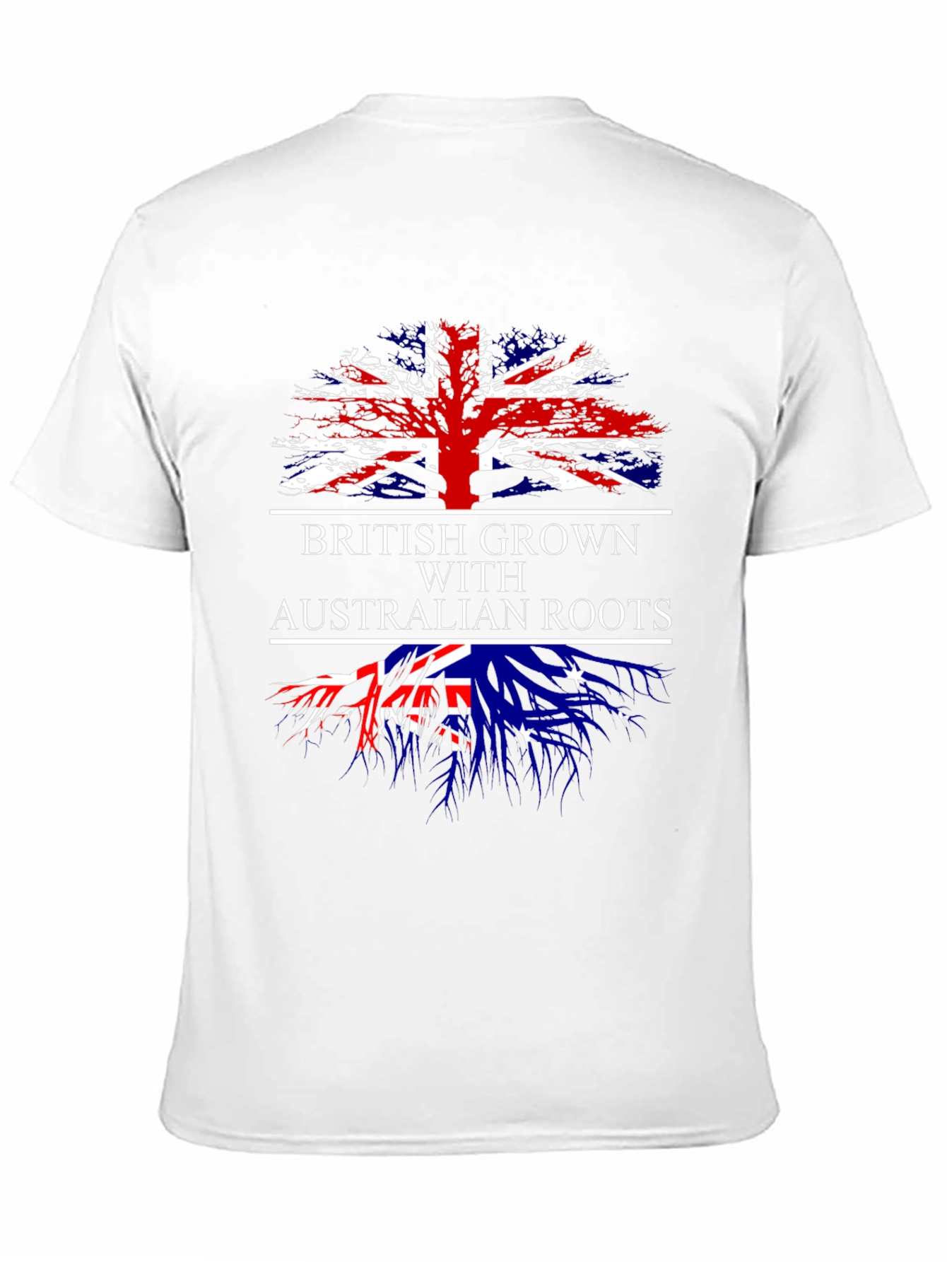 British Grown with Australian Roots T-Shirt