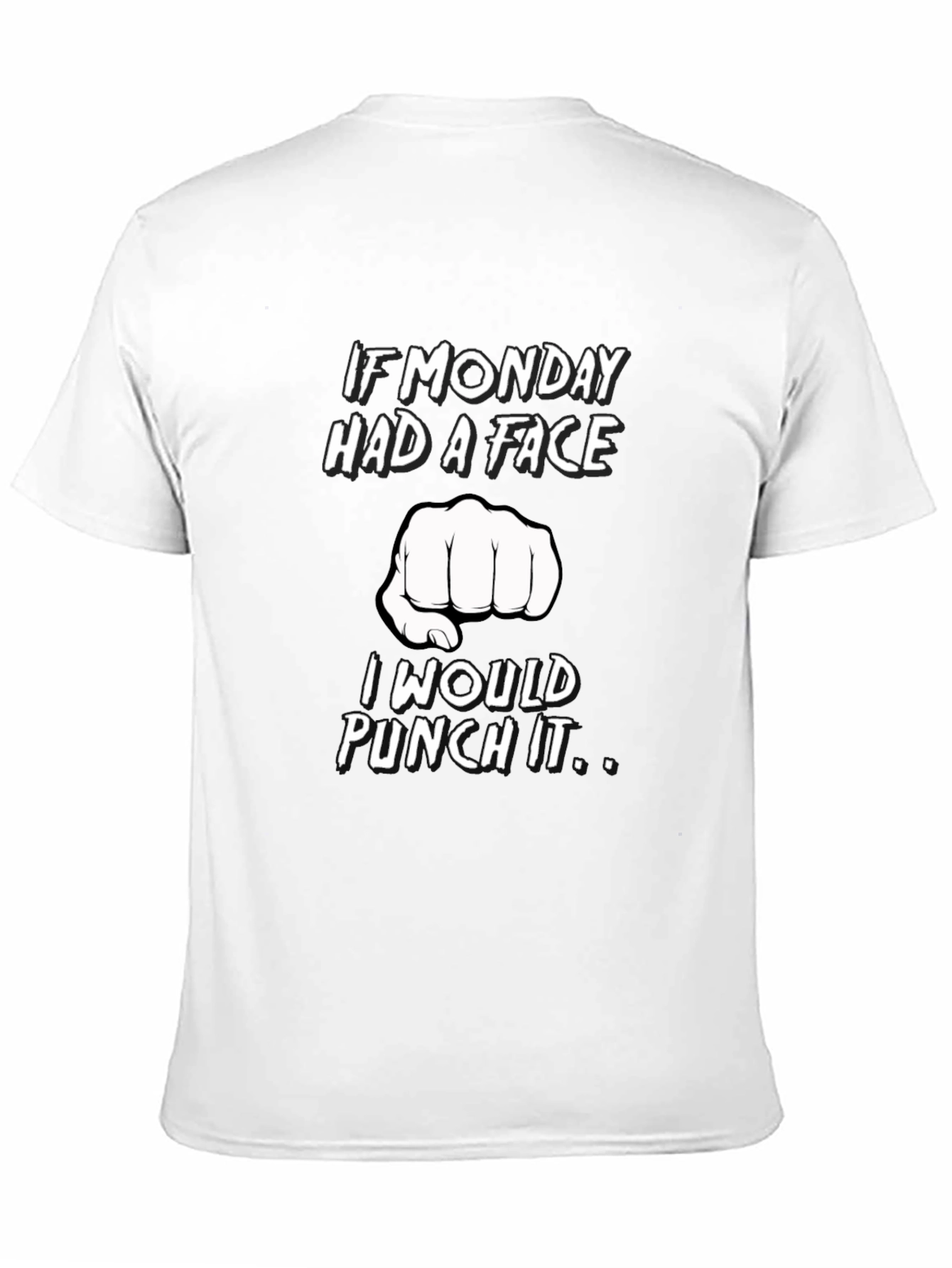 Monday Punch Black T-Shirt