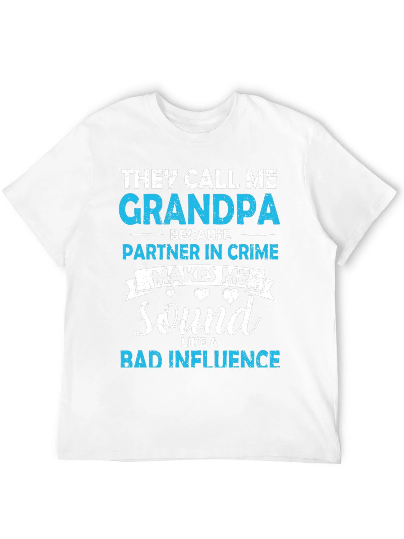 Grandpa Partner in Crime Graphic T-Shirt