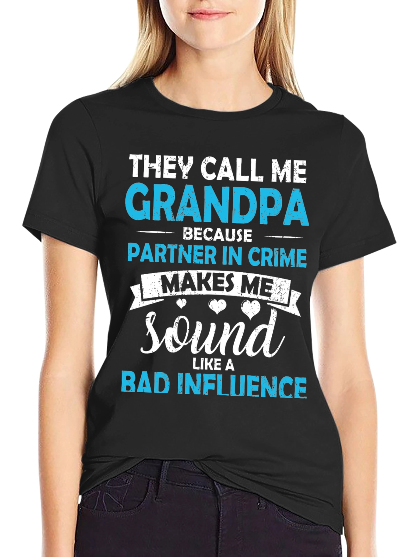 Grandpa Partner in Crime Graphic T-Shirt