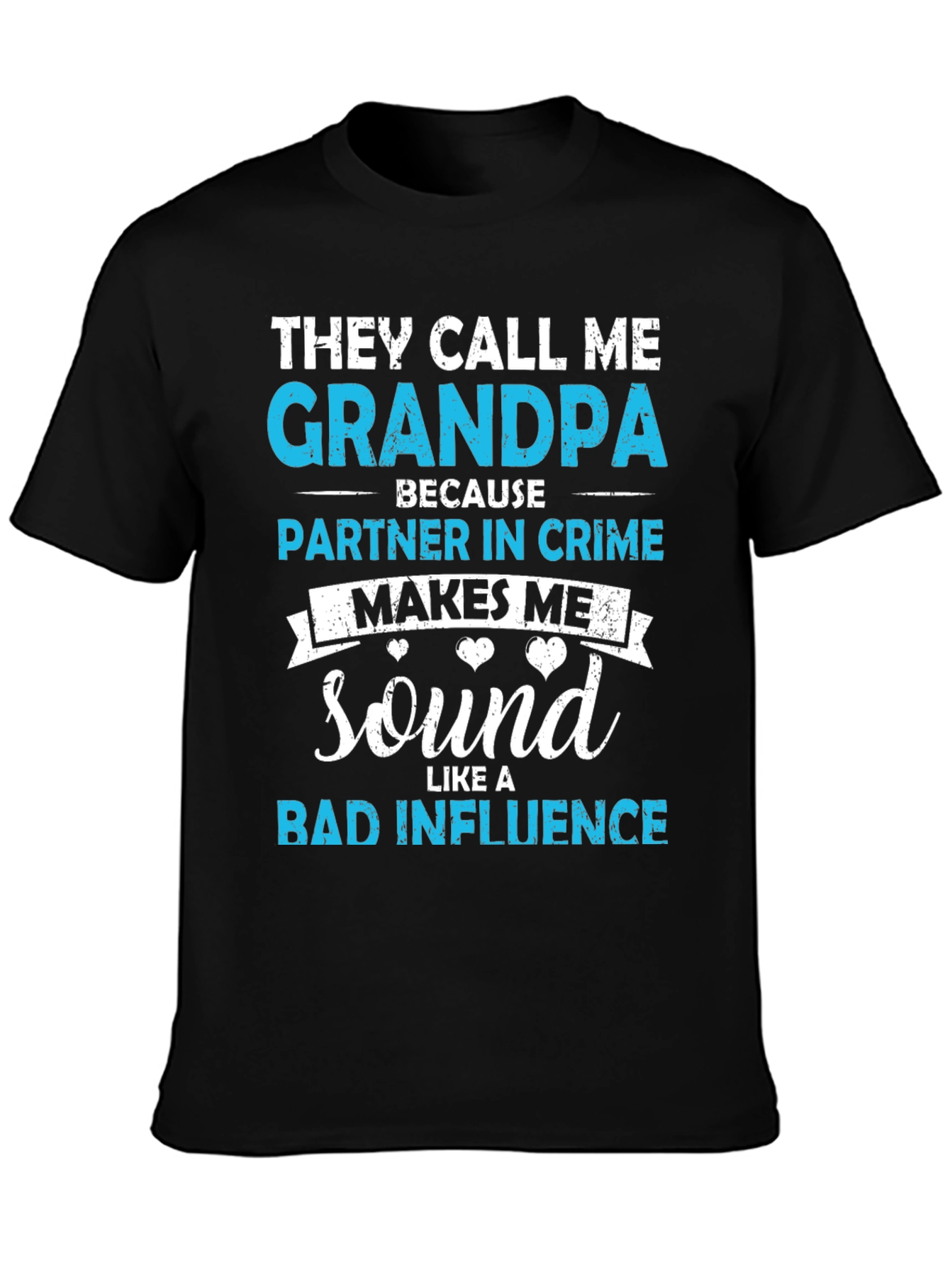 Grandpa Partner in Crime Graphic T-Shirt