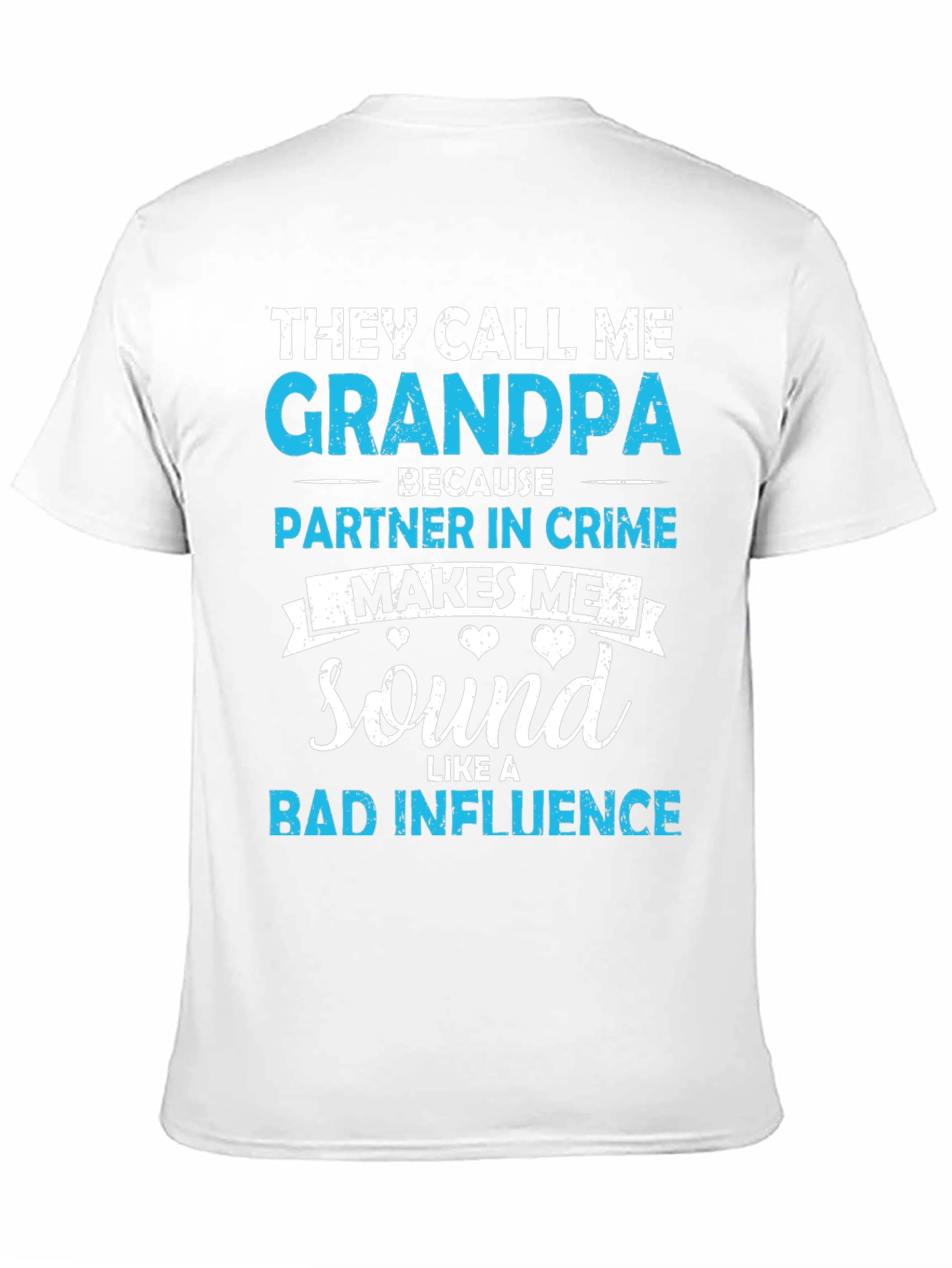 Grandpa Partner in Crime Graphic T-Shirt