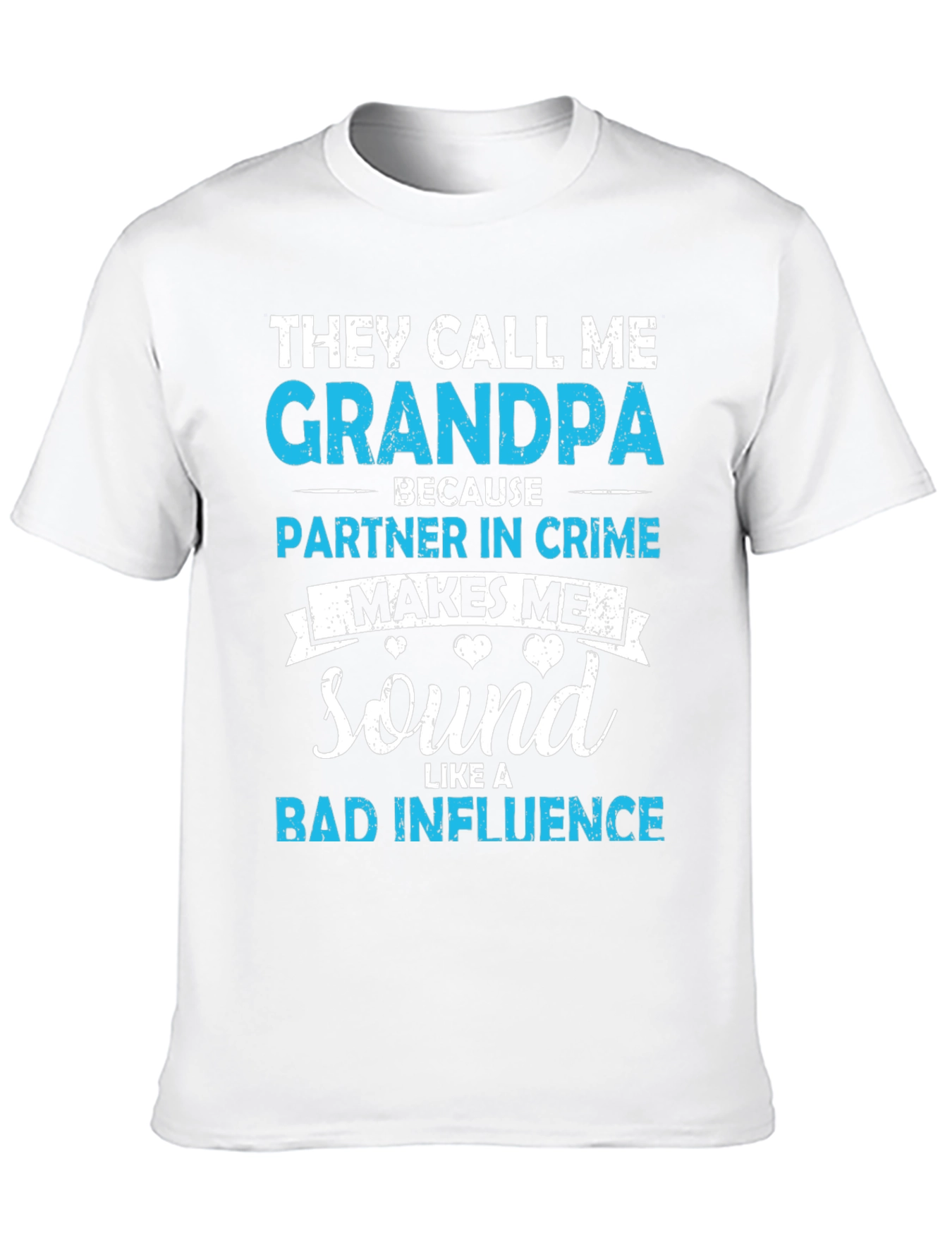 Grandpa Partner in Crime Graphic T-Shirt