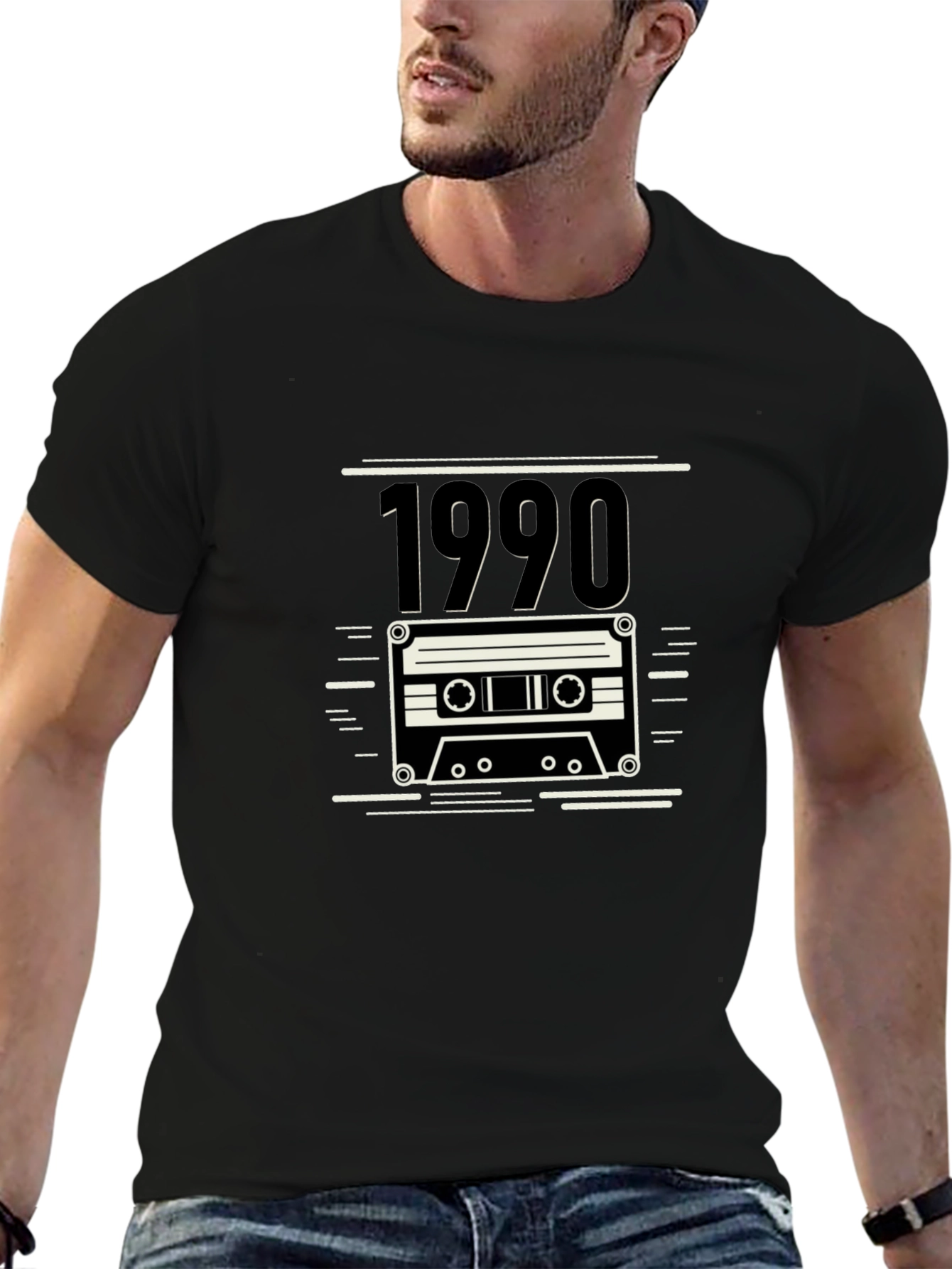 1990 Cassette Tape T-Shirt - Retro Style