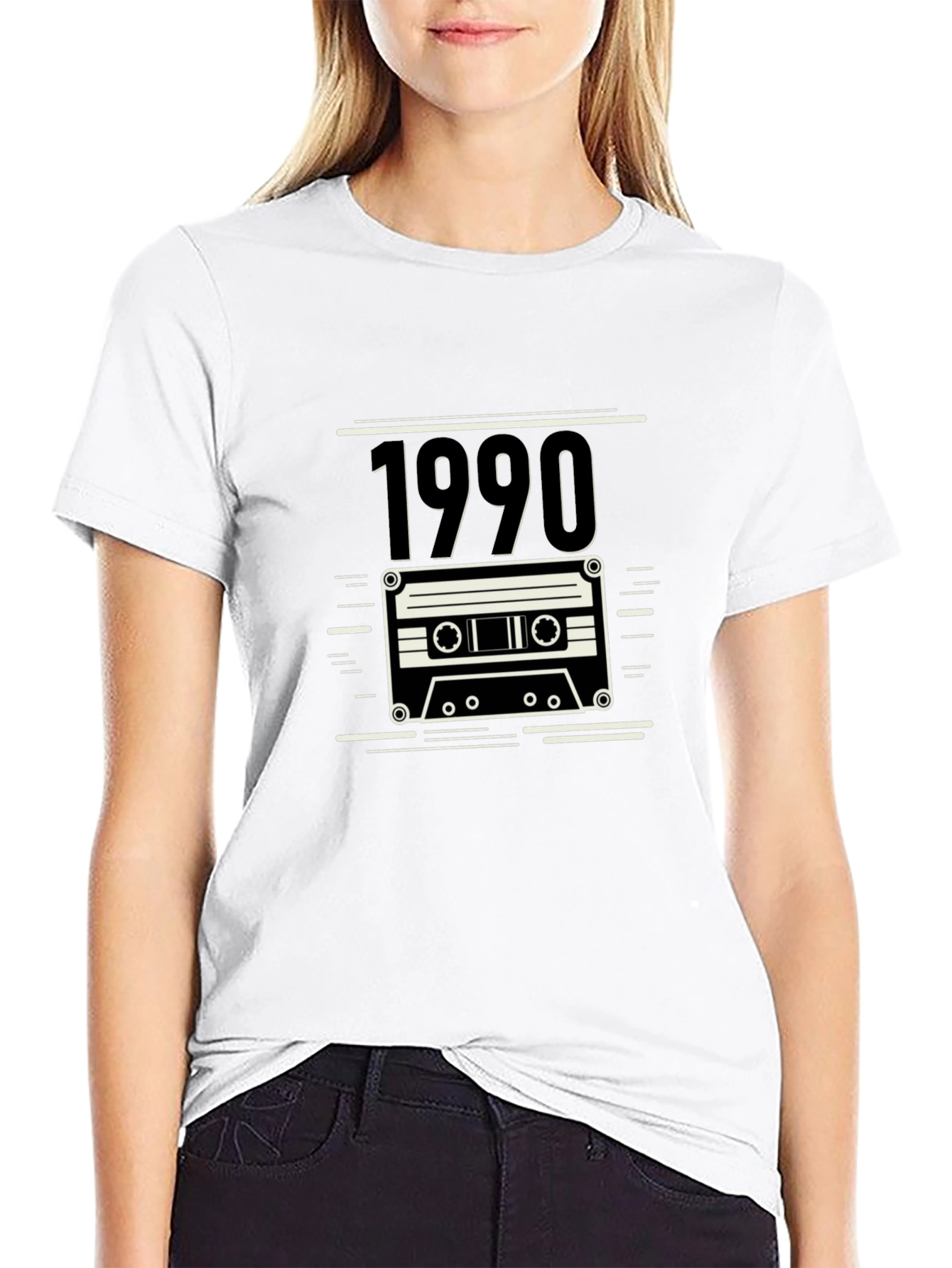 1990 Cassette Tape T-Shirt - Retro Style