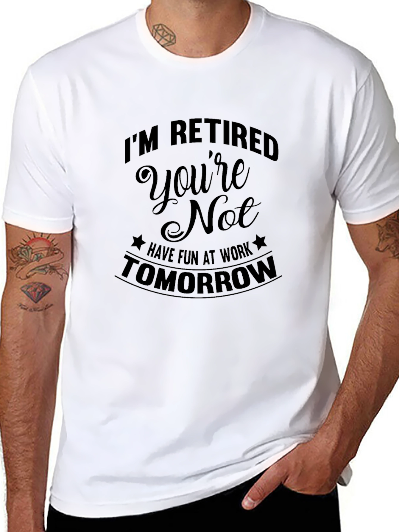 Retired Humor Graphic Tee