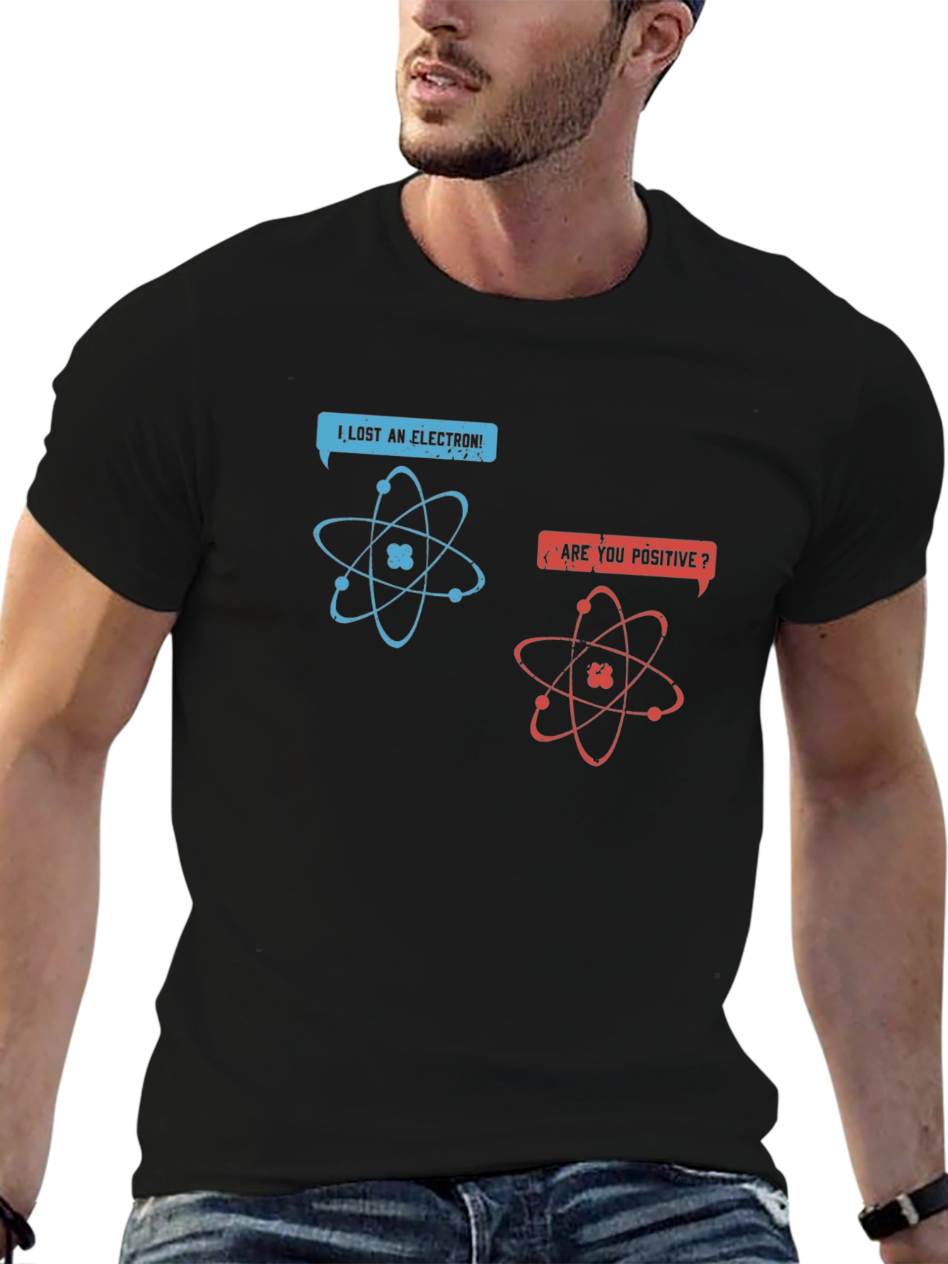 Funny Chemistry Pun T-Shirt - I Lost an Electron